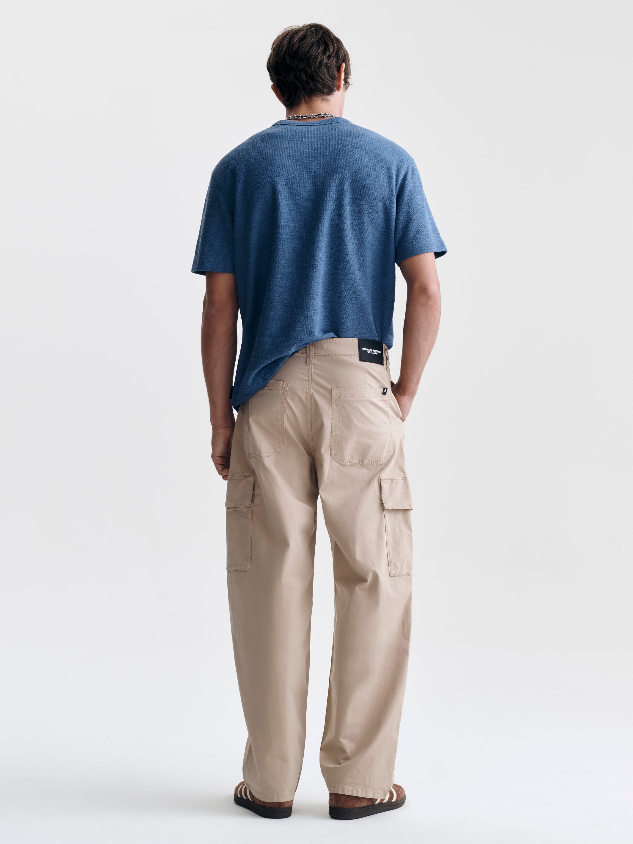 Men's Graham Cargo Pants in Light Humus Colored Parachute