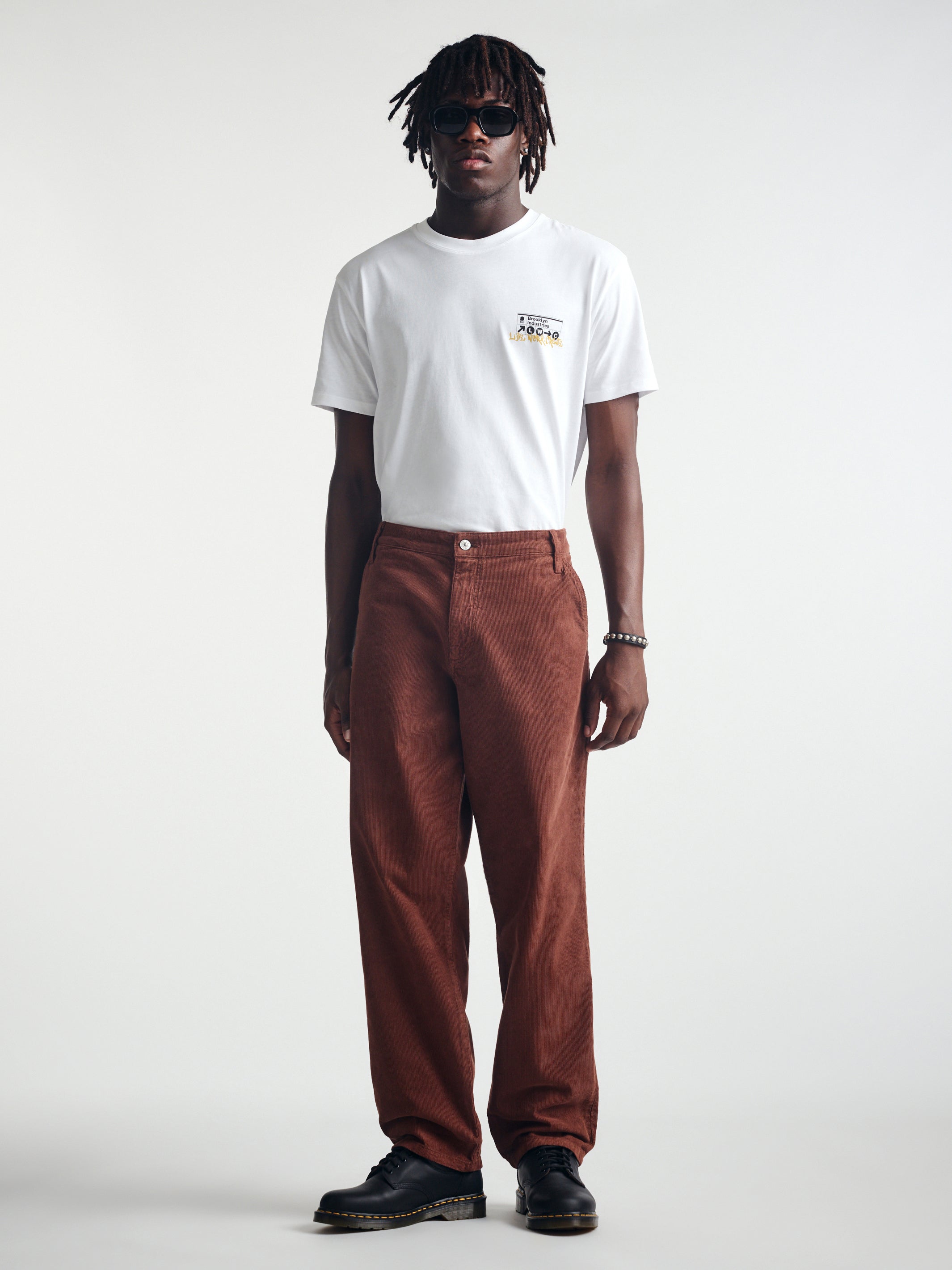 Men's Utility Pants in Potting Soil Cord - BROOKLYN INDUSTRIES