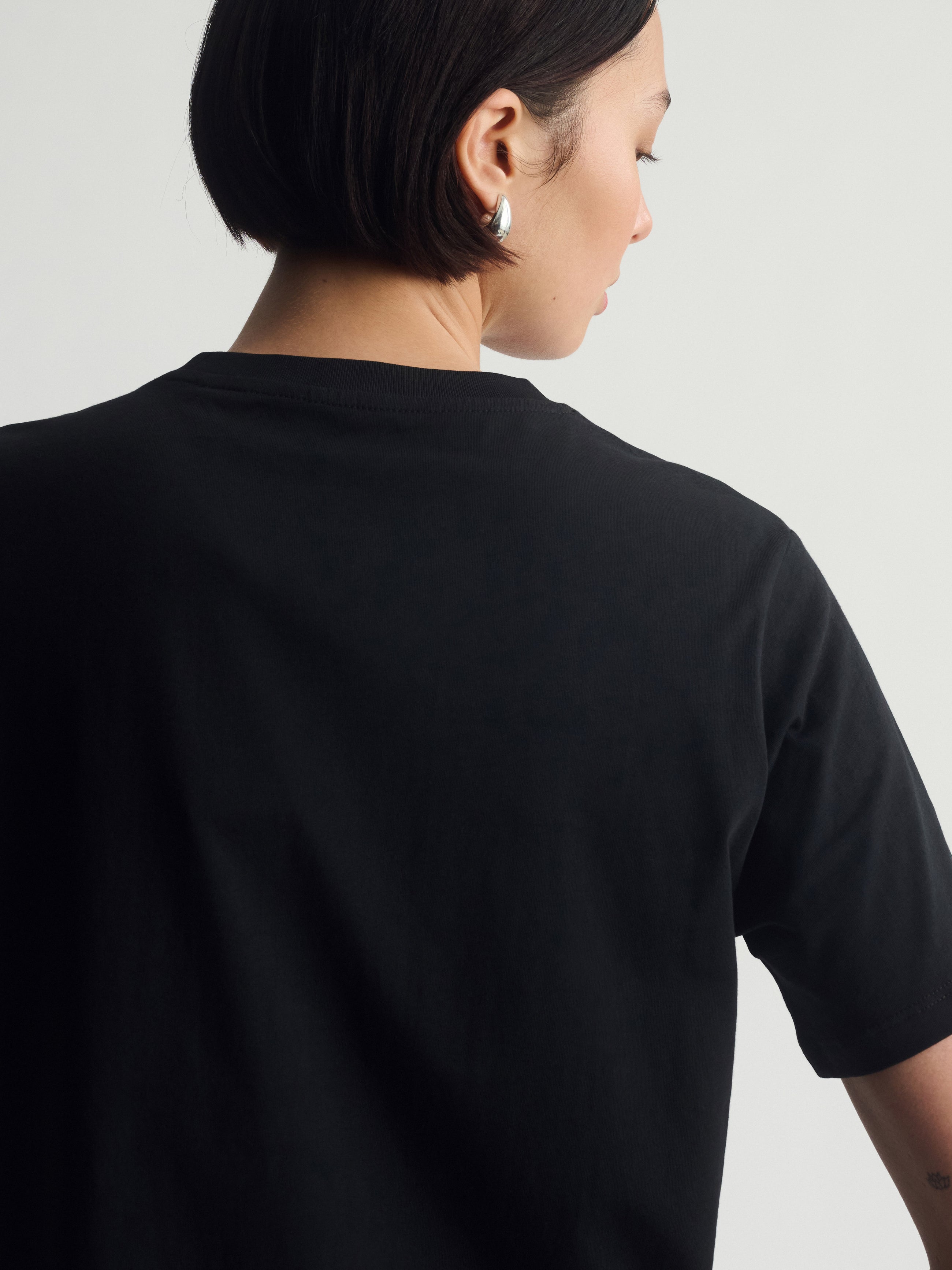 Women's Brooklyn Live Work Create T-Shirt In Black - BROOKLYN INDUSTRIES