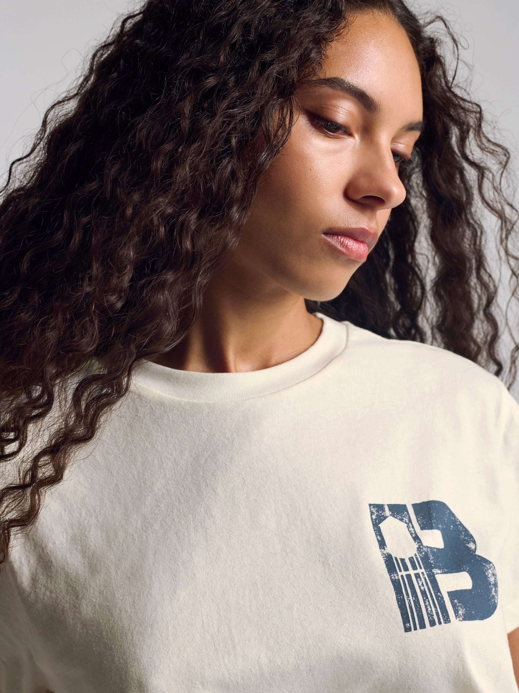 Women's Brooklyn Vintage T-Shirt In Baby's Breath - BROOKLYN INDUSTRIES