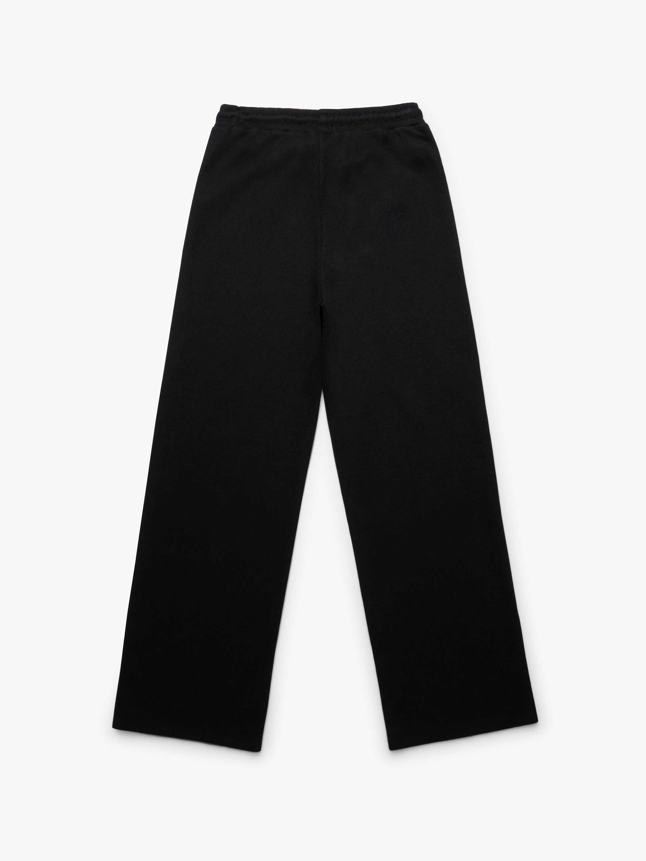 Women's Straight Leg Sweatpants in Black - BROOKLYN INDUSTRIES