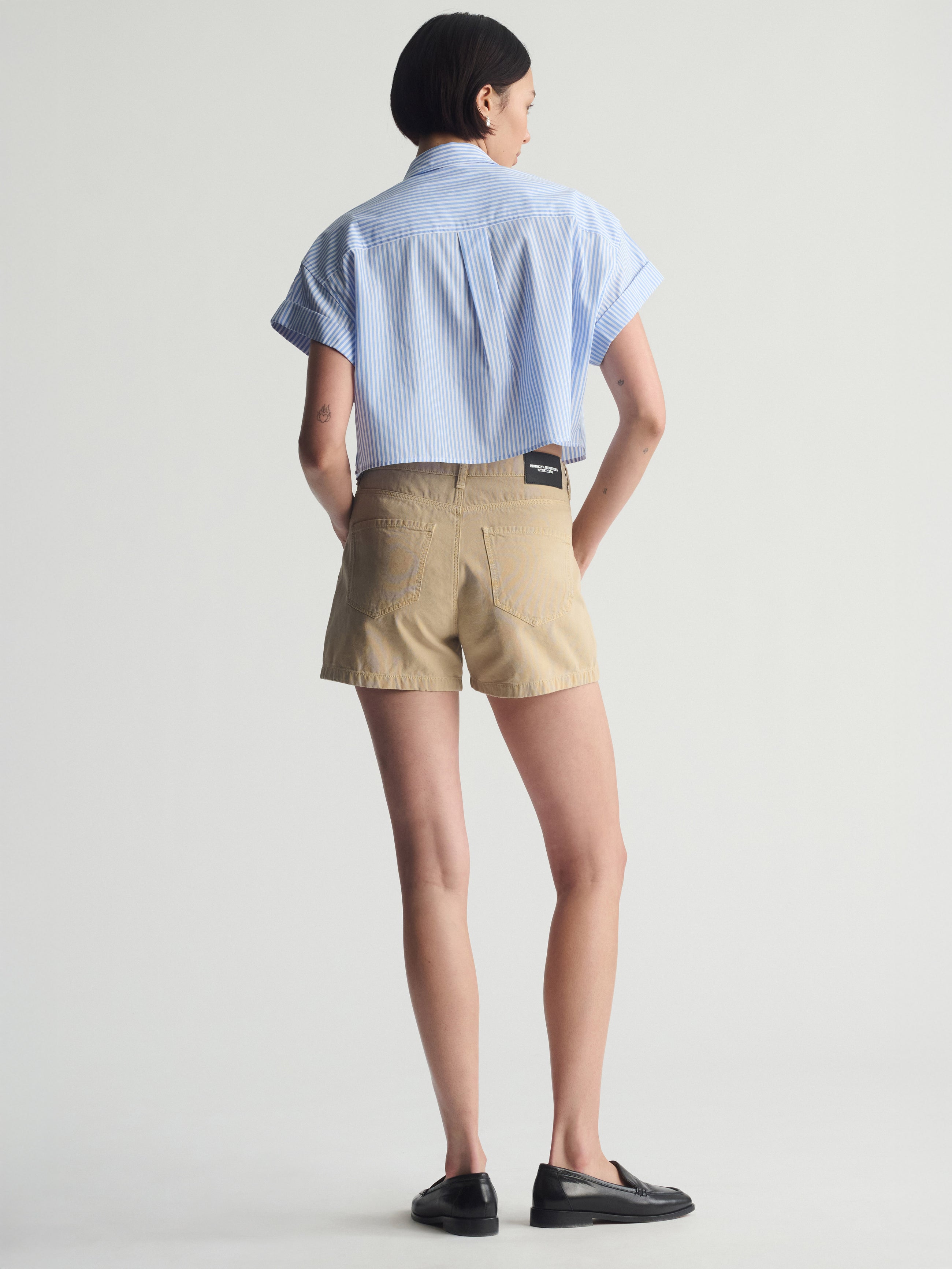 Women's Brooklyn Shorts In Incense - BROOKLYN INDUSTRIES