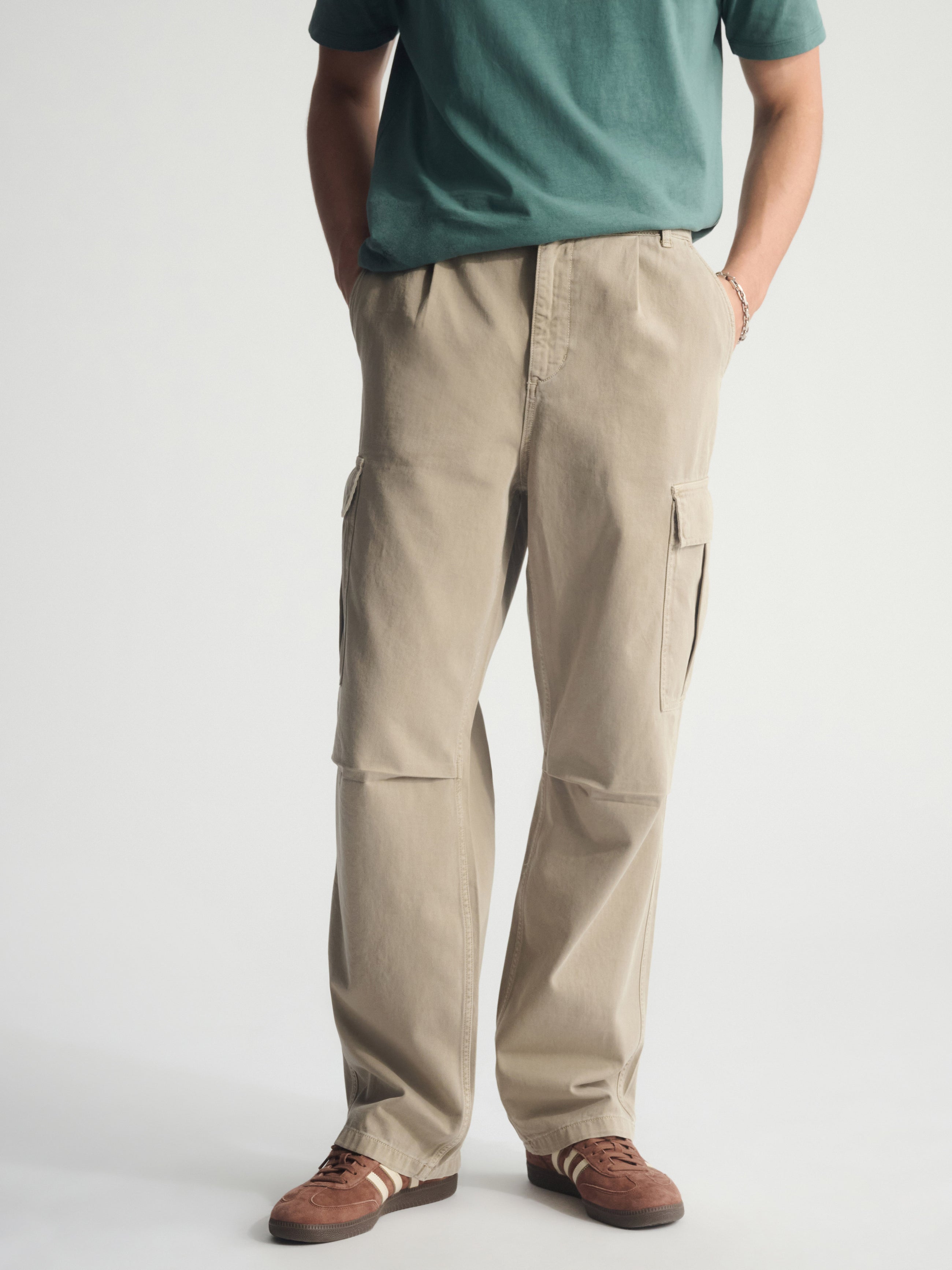 Men's Brooklyn Cargo Pants In Winter Twig - BROOKLYN INDUSTRIES