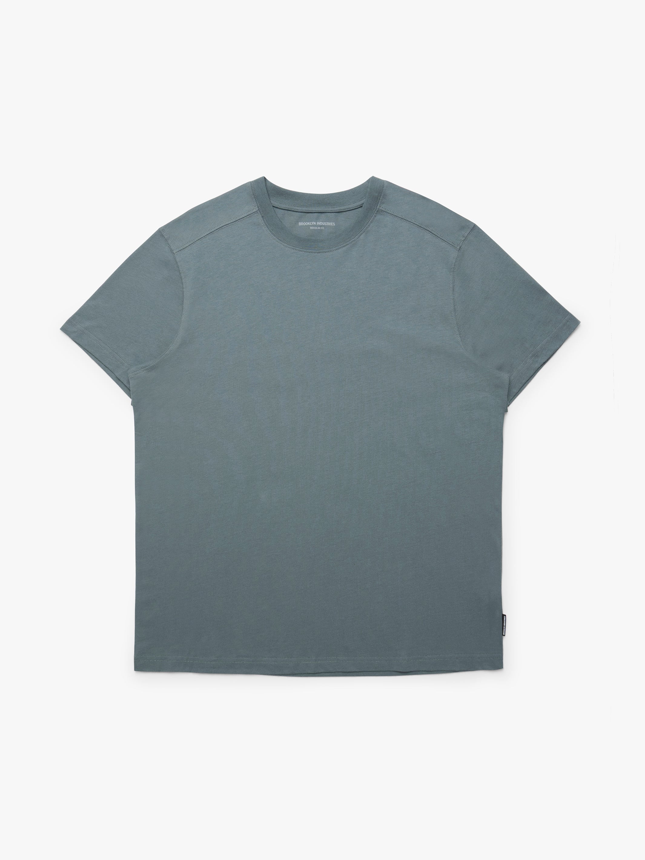 Men's Basic T-Shirt in Goblin Blue - BROOKLYN INDUSTRIES