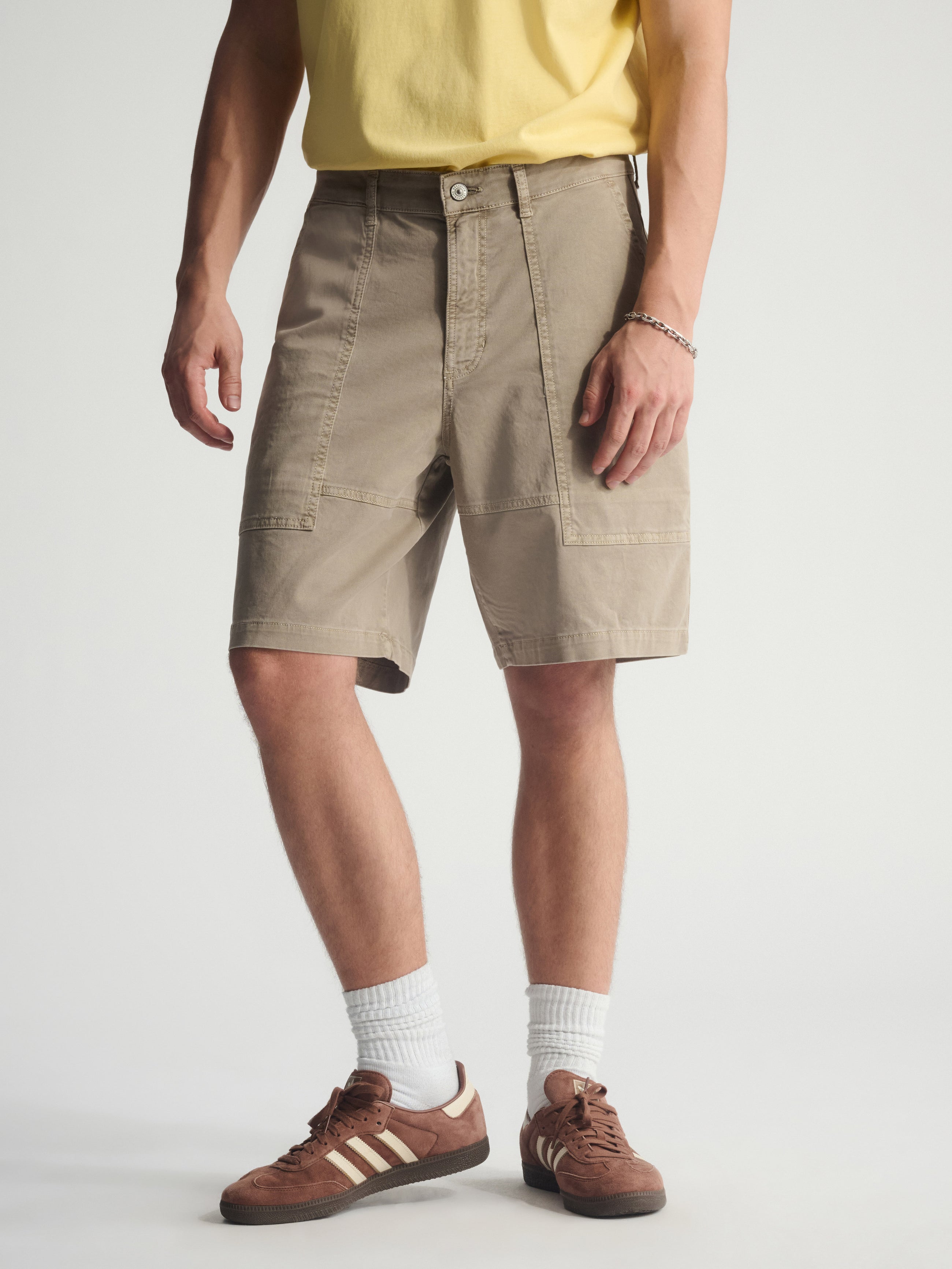 Men's Brooklyn Pocket Shorts In Winter Twig - BROOKLYN INDUSTRIES