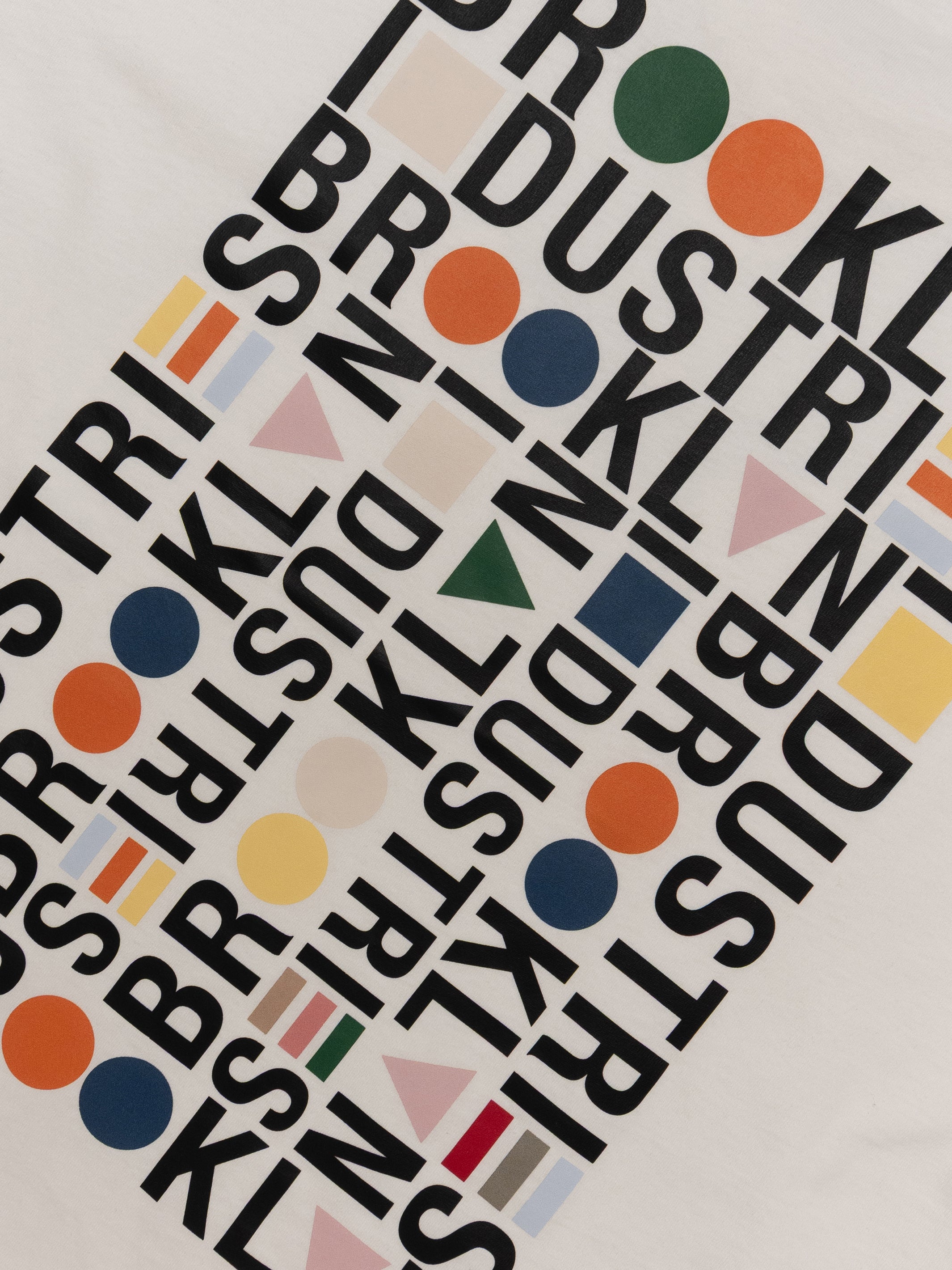 Women's Brooklyn Industries Loose Fit T-Shirt In Antique White - BROOKLYN INDUSTRIES