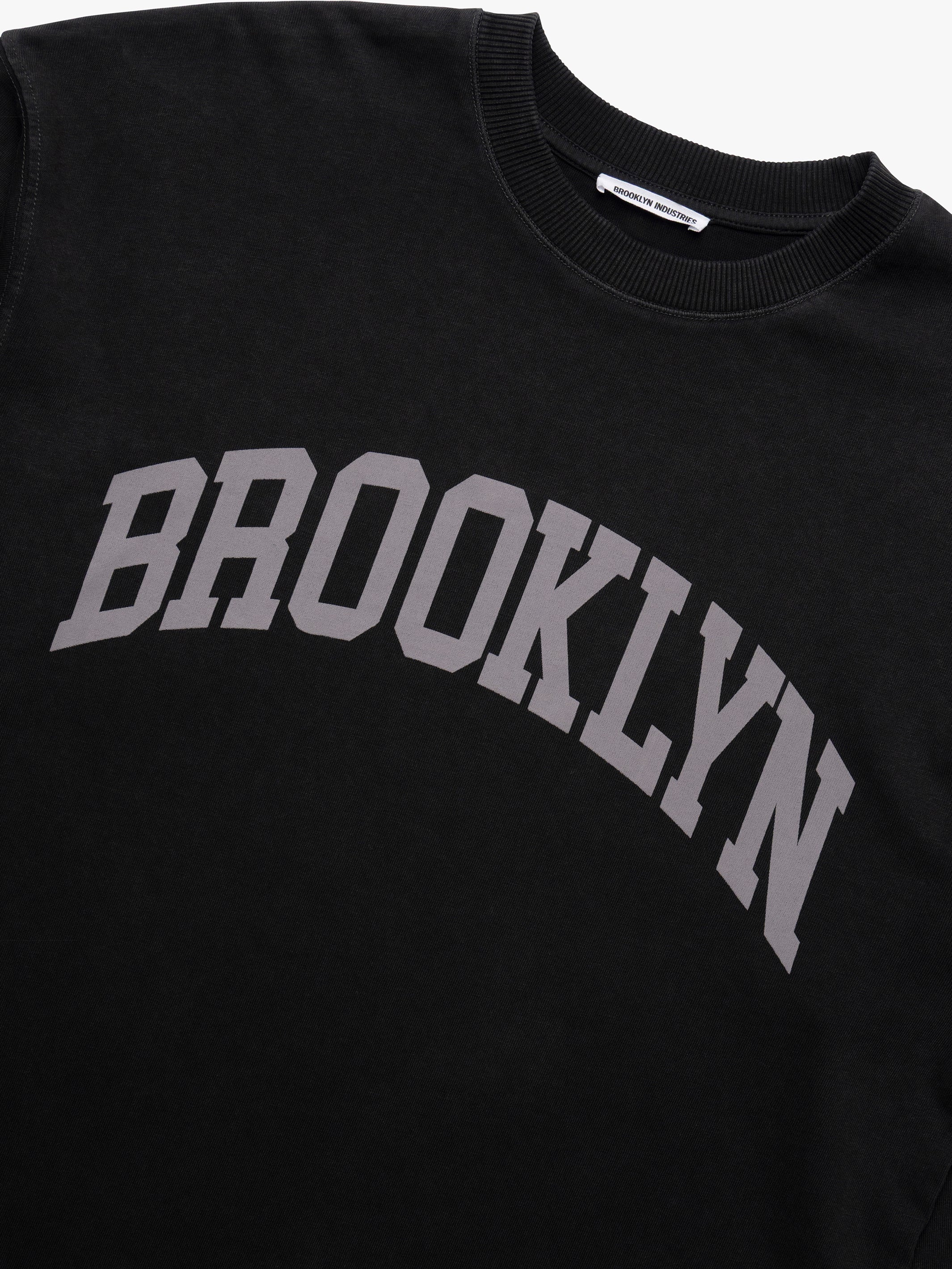 Women's Brooklyn Acid Washed Sweatshirt - BROOKLYN INDUSTRIES