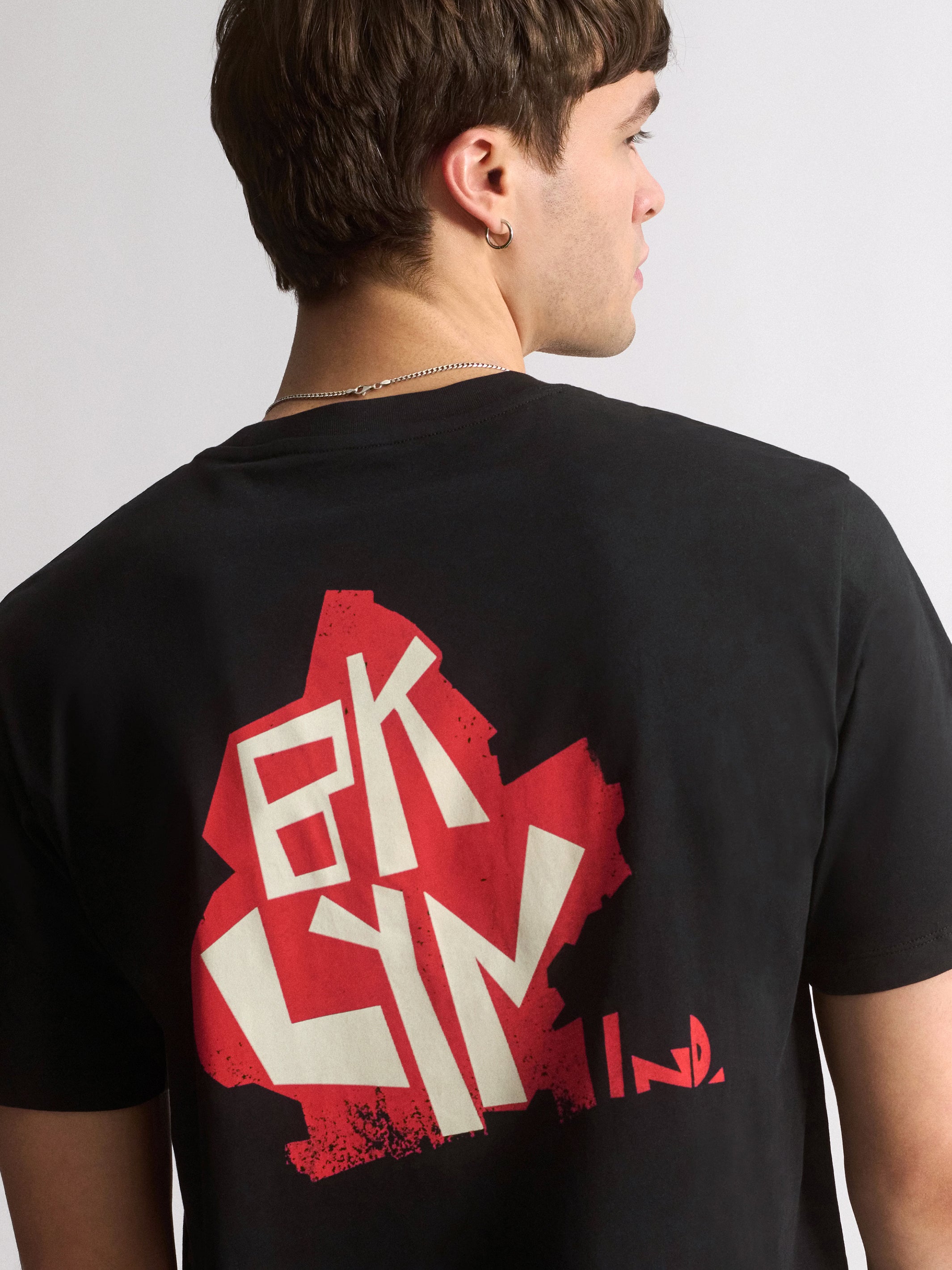 Men's Brooklyn Water Tower T-Shirt In Black - BROOKLYN INDUSTRIES
