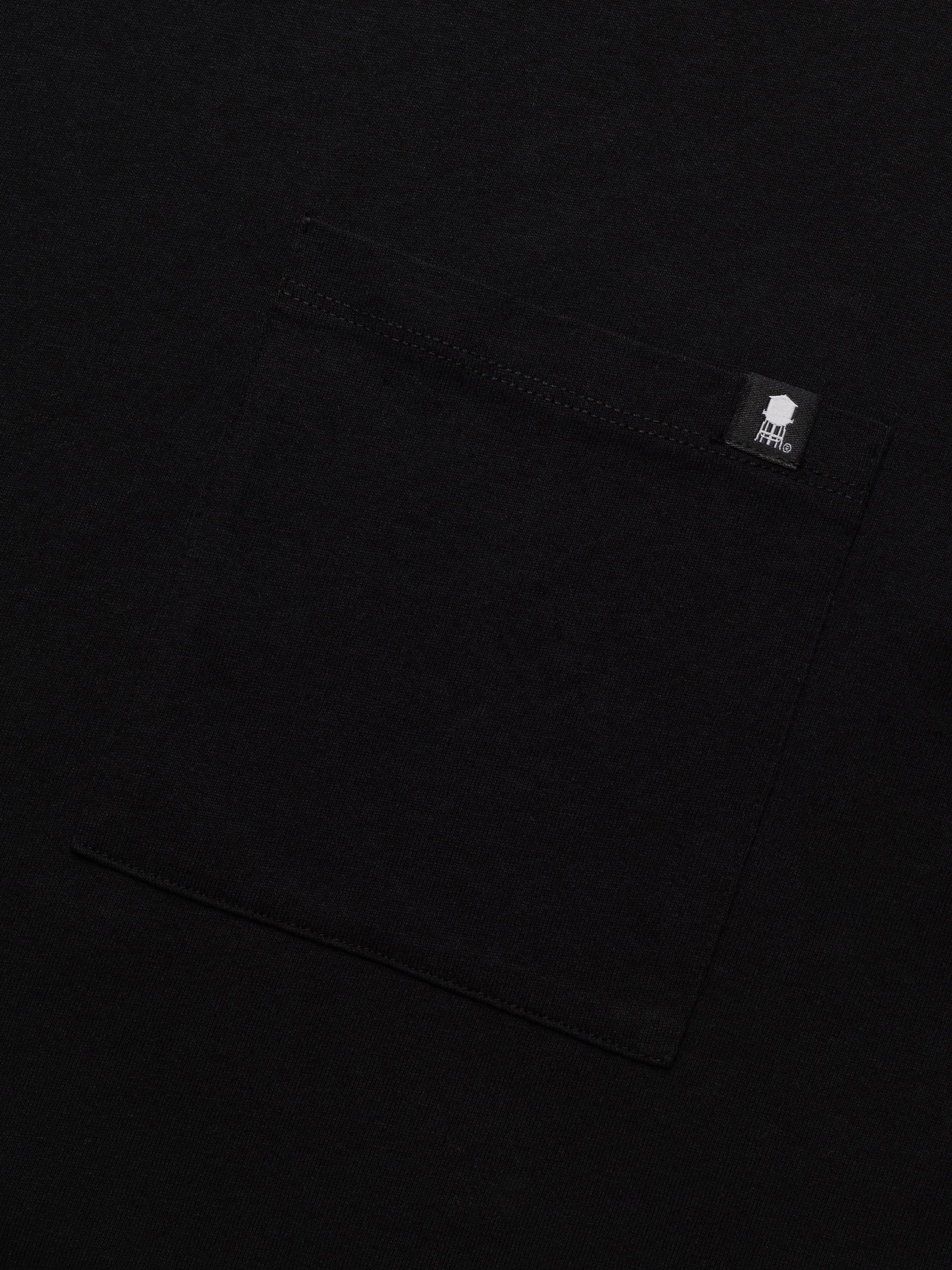 Men's Short Sleeve Pocket T-Shirt In Black - BROOKLYN INDUSTRIES