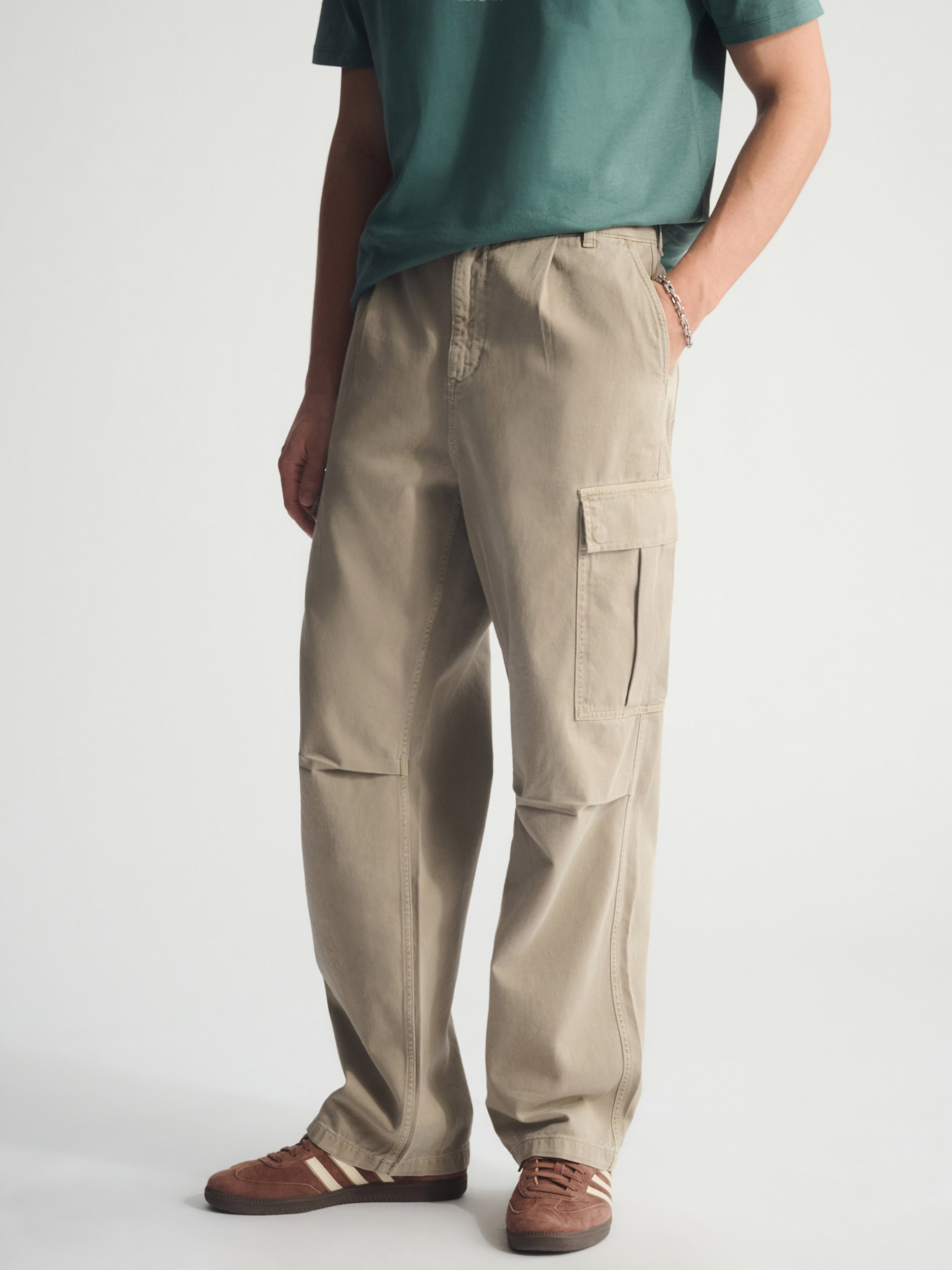 Men's Brooklyn Cargo Pants In Winter Twig - BROOKLYN INDUSTRIES