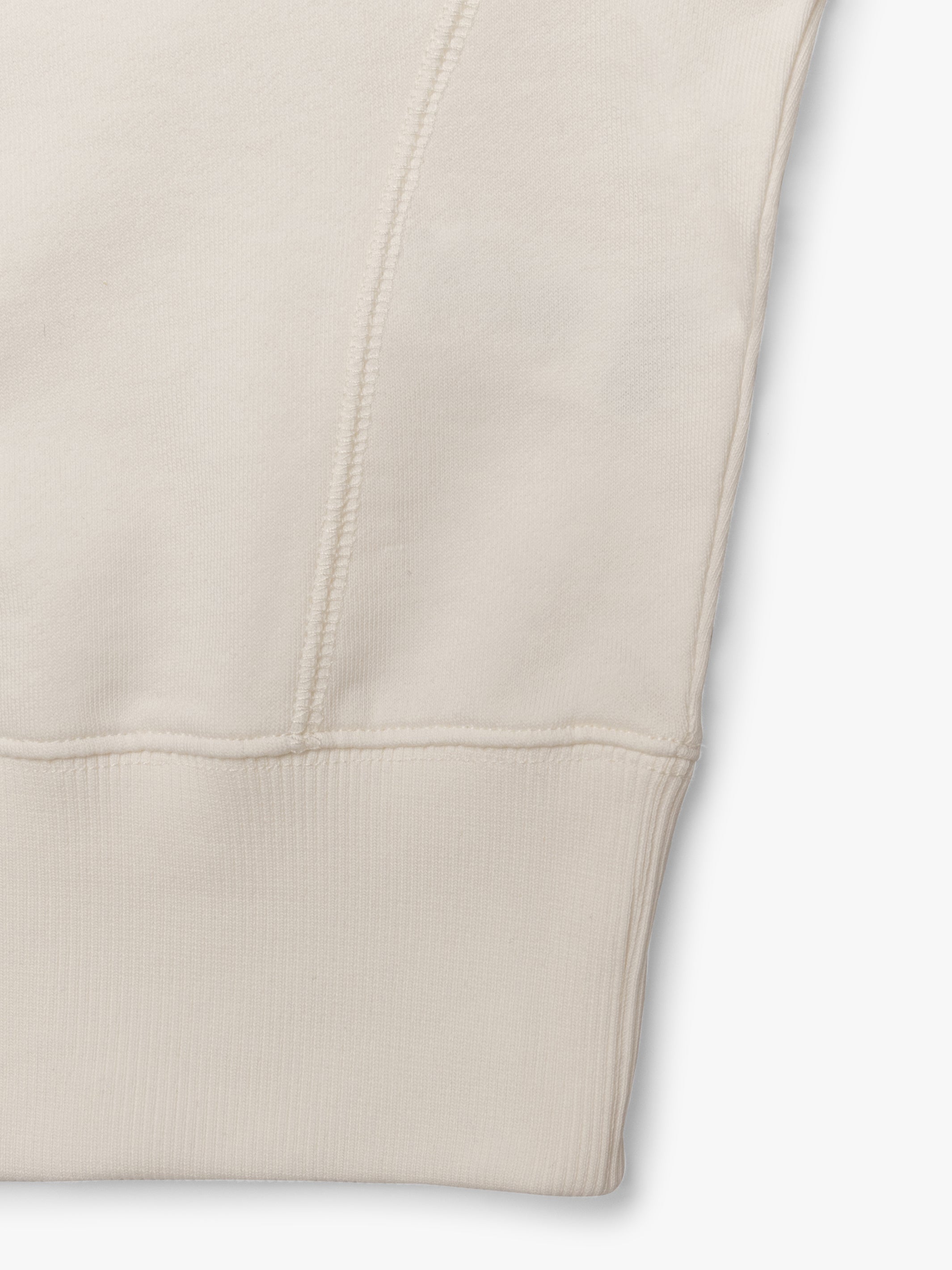 Women's Brooklyn Oversized Crew Neck Sweatshirt In Antique White - BROOKLYN INDUSTRIES