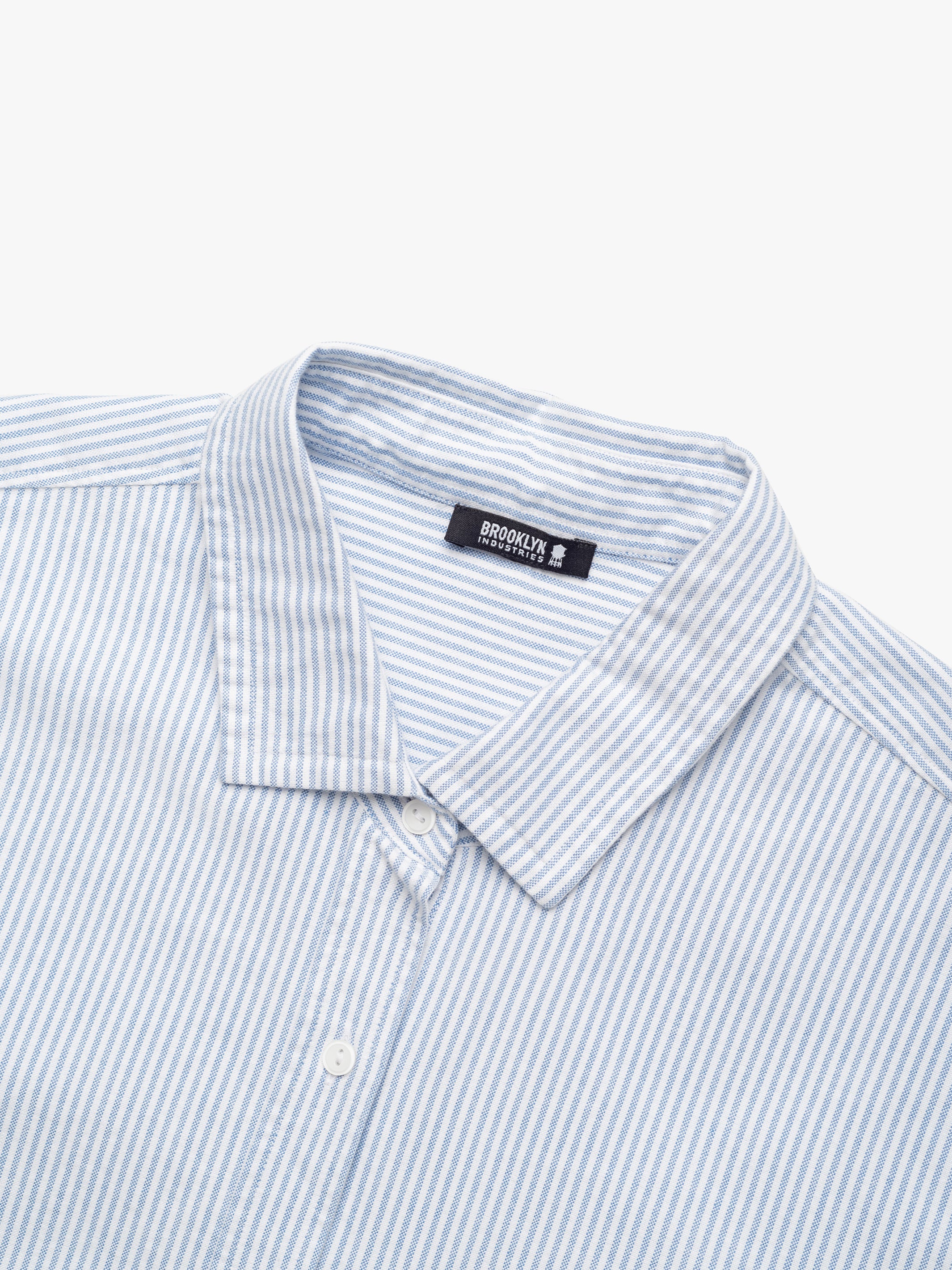 Women's Wythe Oxford Crop In Sky - BROOKLYN INDUSTRIES