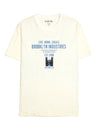 Men's BKI News T-shirt in Antique White - BROOKLYN INDUSTRIES