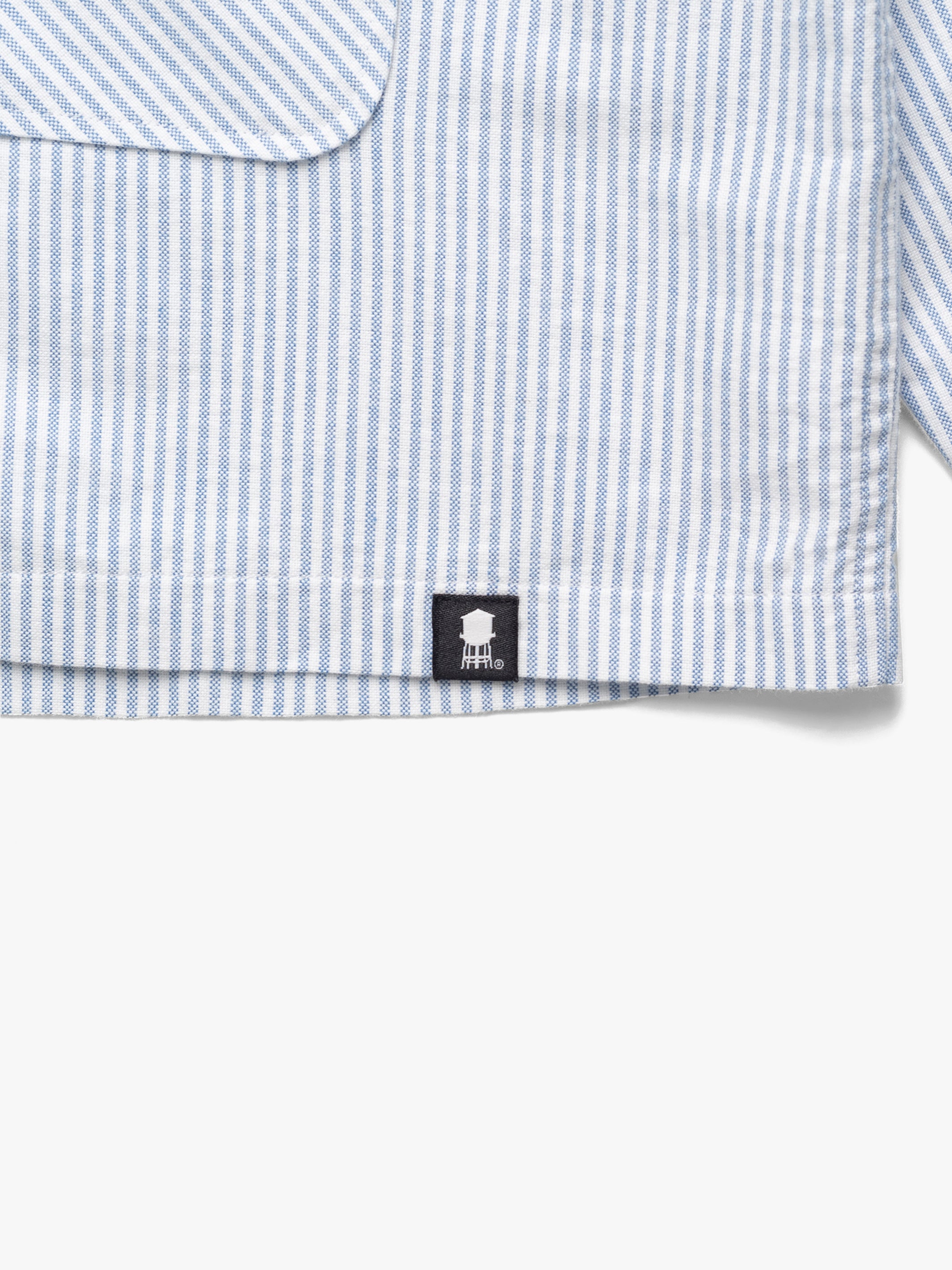 Women's Wythe Oxford Crop In Sky - BROOKLYN INDUSTRIES