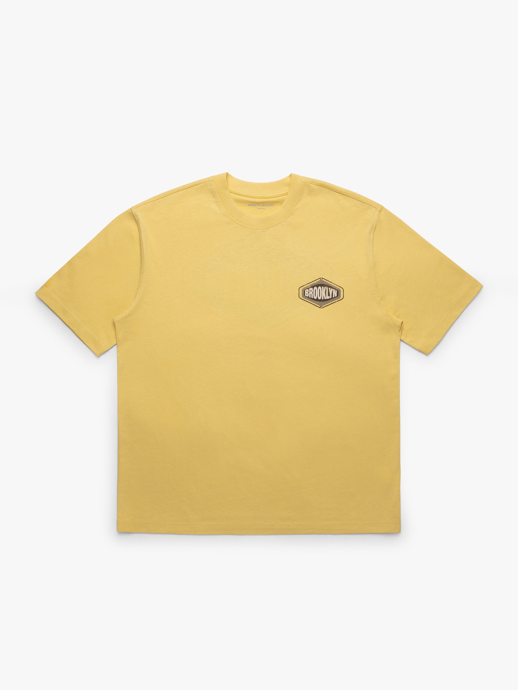 Men's Brooklyn Vintage Loose Fit T-Shirt In Dusky Citron - BROOKLYN INDUSTRIES