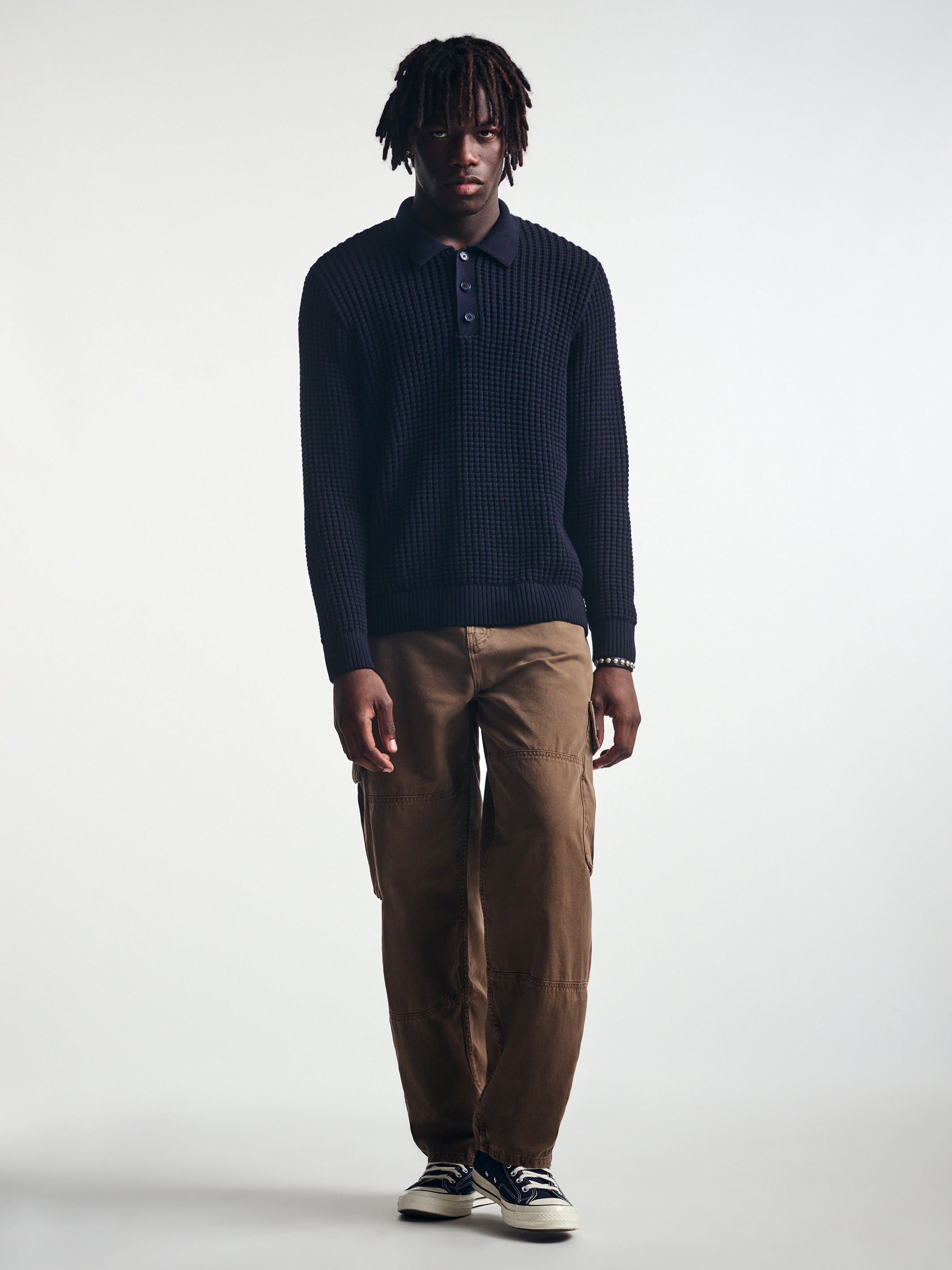 Men's Cargo Pants in Mocha Twill - BROOKLYN INDUSTRIES