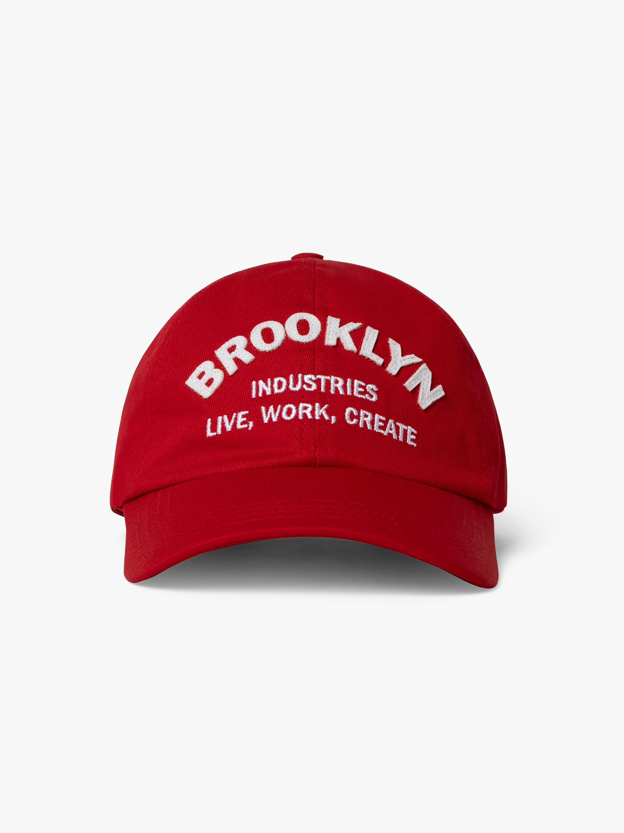 Brooklyn Industries Cap in True Red - BROOKLYN INDUSTRIES