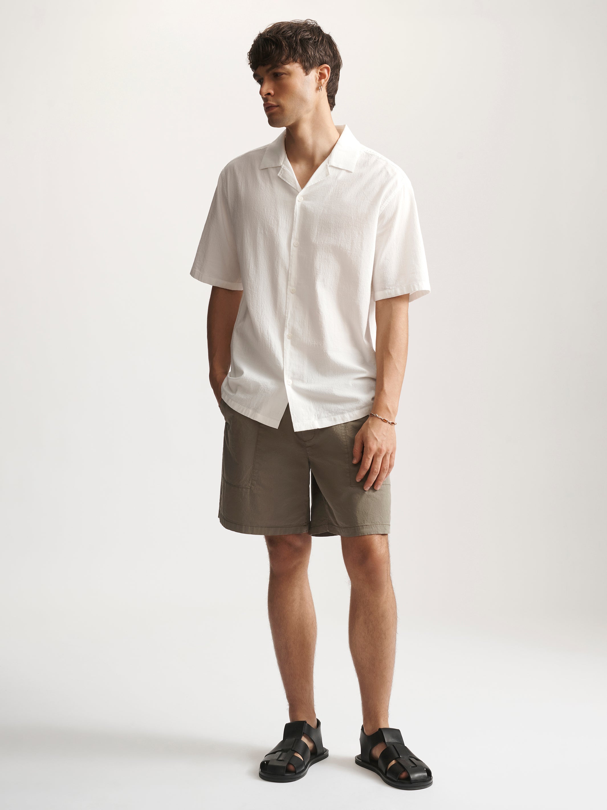 Men's Brooklyn Pocket Shorts In Trench Coat - BROOKLYN INDUSTRIES