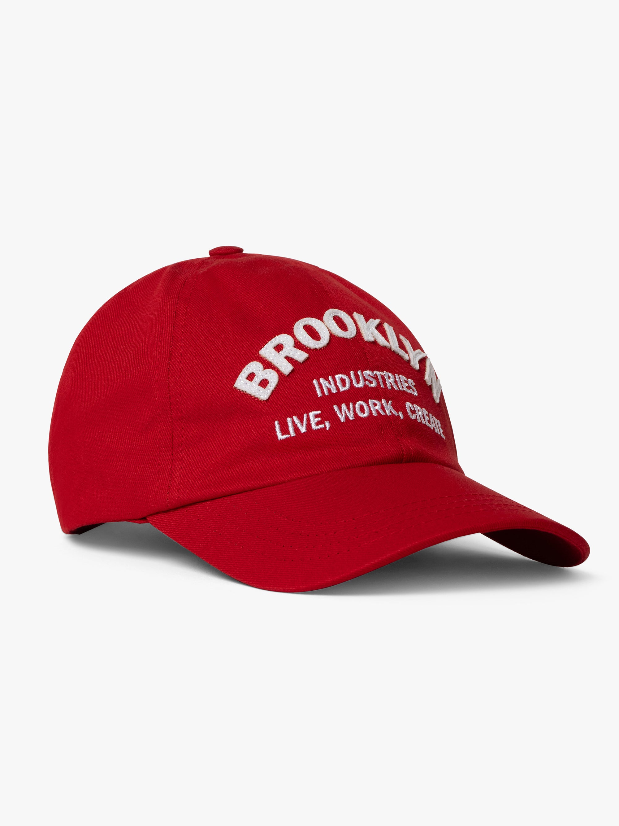 Brooklyn Industries Cap in True Red - BROOKLYN INDUSTRIES