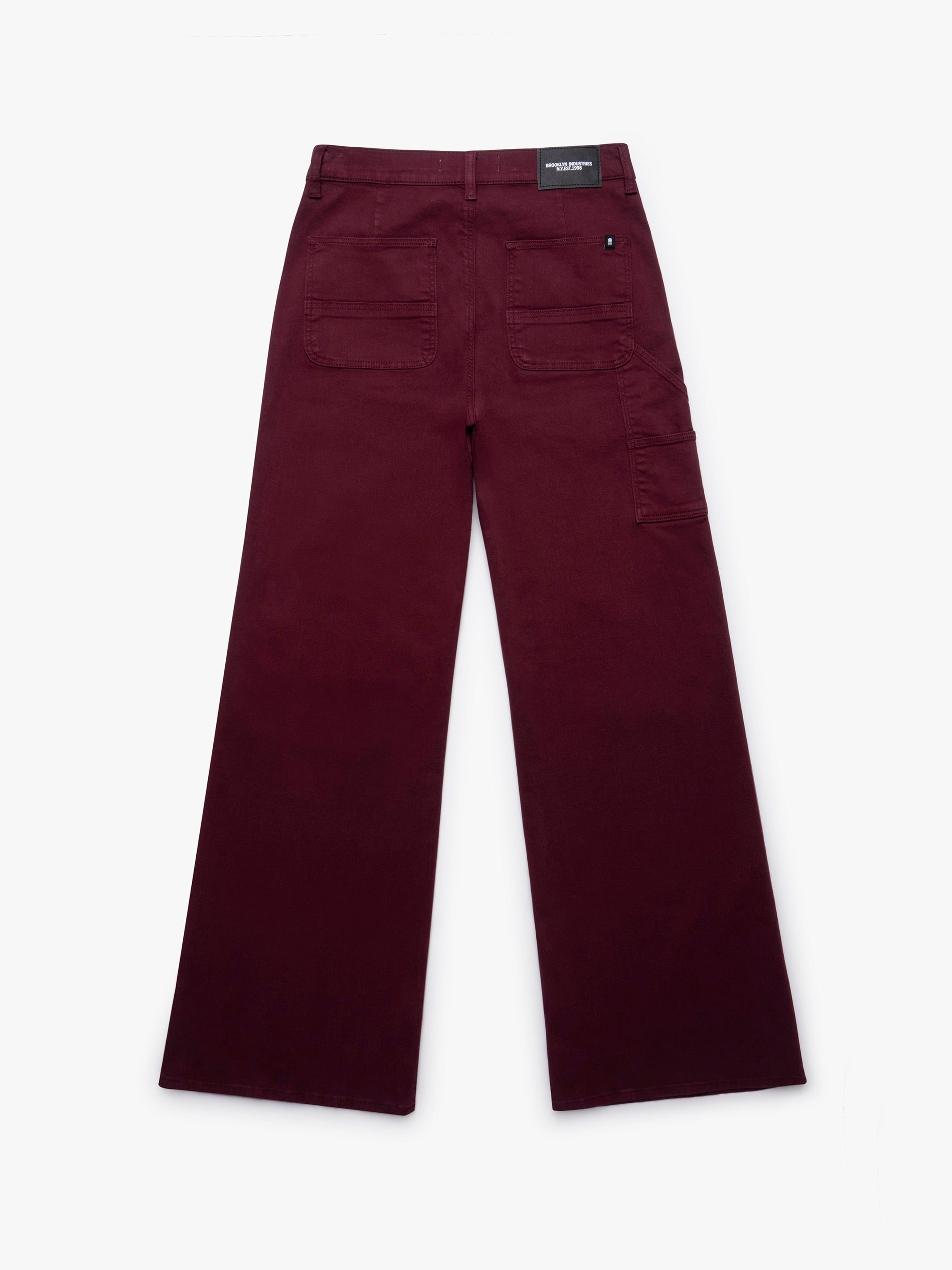 Women's Carpenter Jeans in Windsor Wine Colored Denim - BROOKLYN INDUSTRIES
