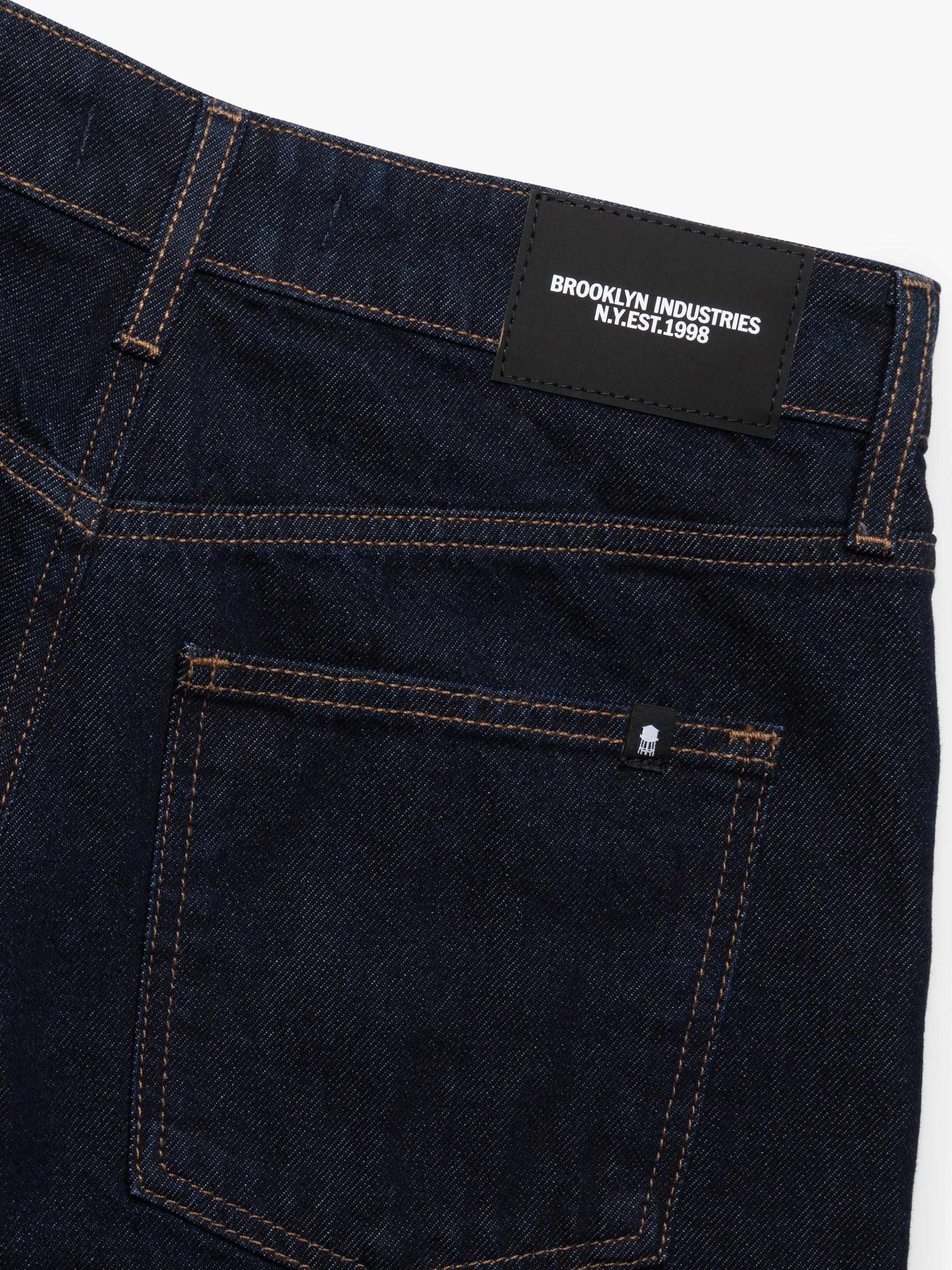 Women's Barrel Jeans in Rinse Denim - BROOKLYN INDUSTRIES