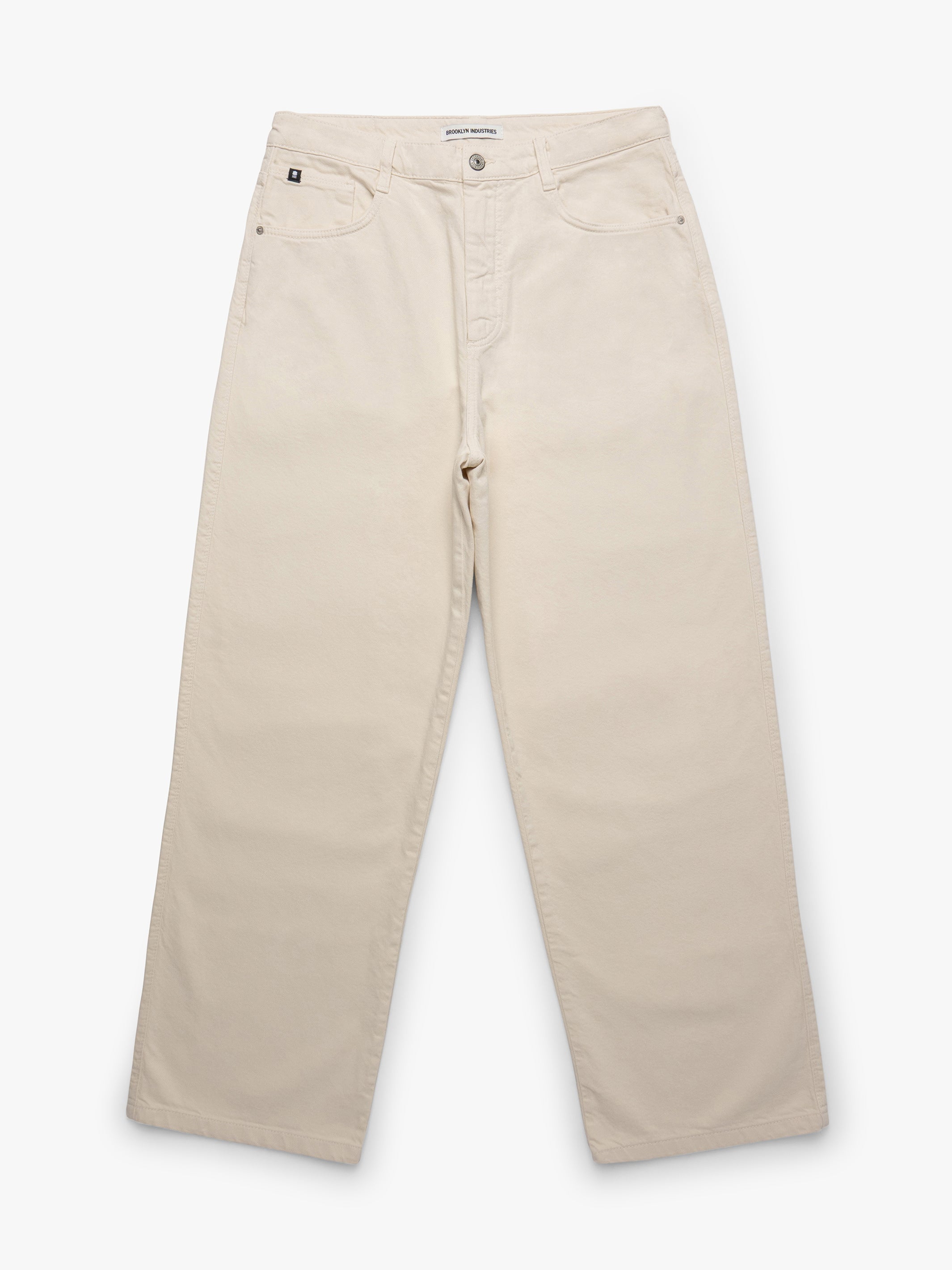 Men's Brooklyn Wide Leg Jeans In Turtledove - BROOKLYN INDUSTRIES
