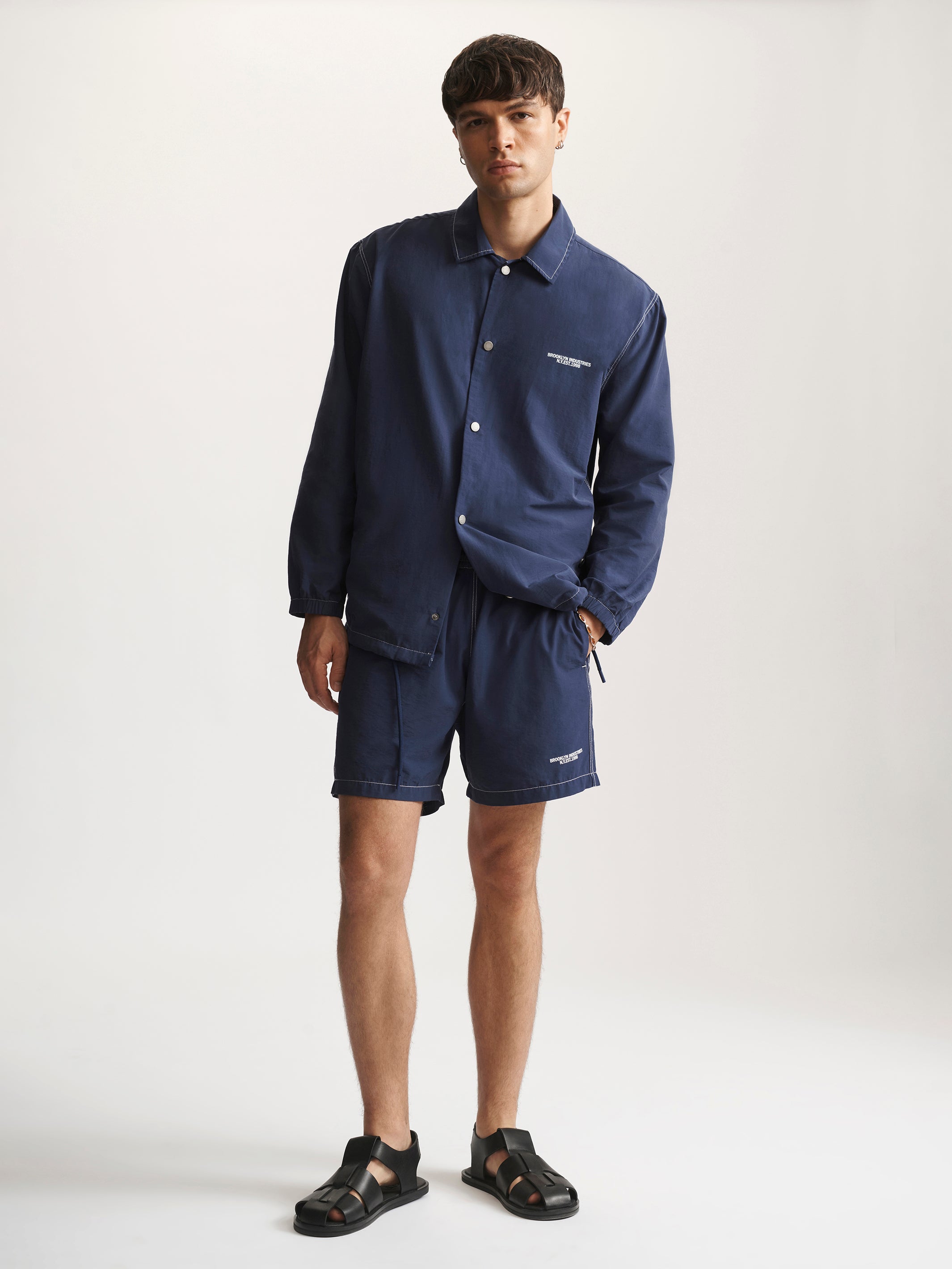 Men's Brooklyn Shorts In Medieval Blue - BROOKLYN INDUSTRIES