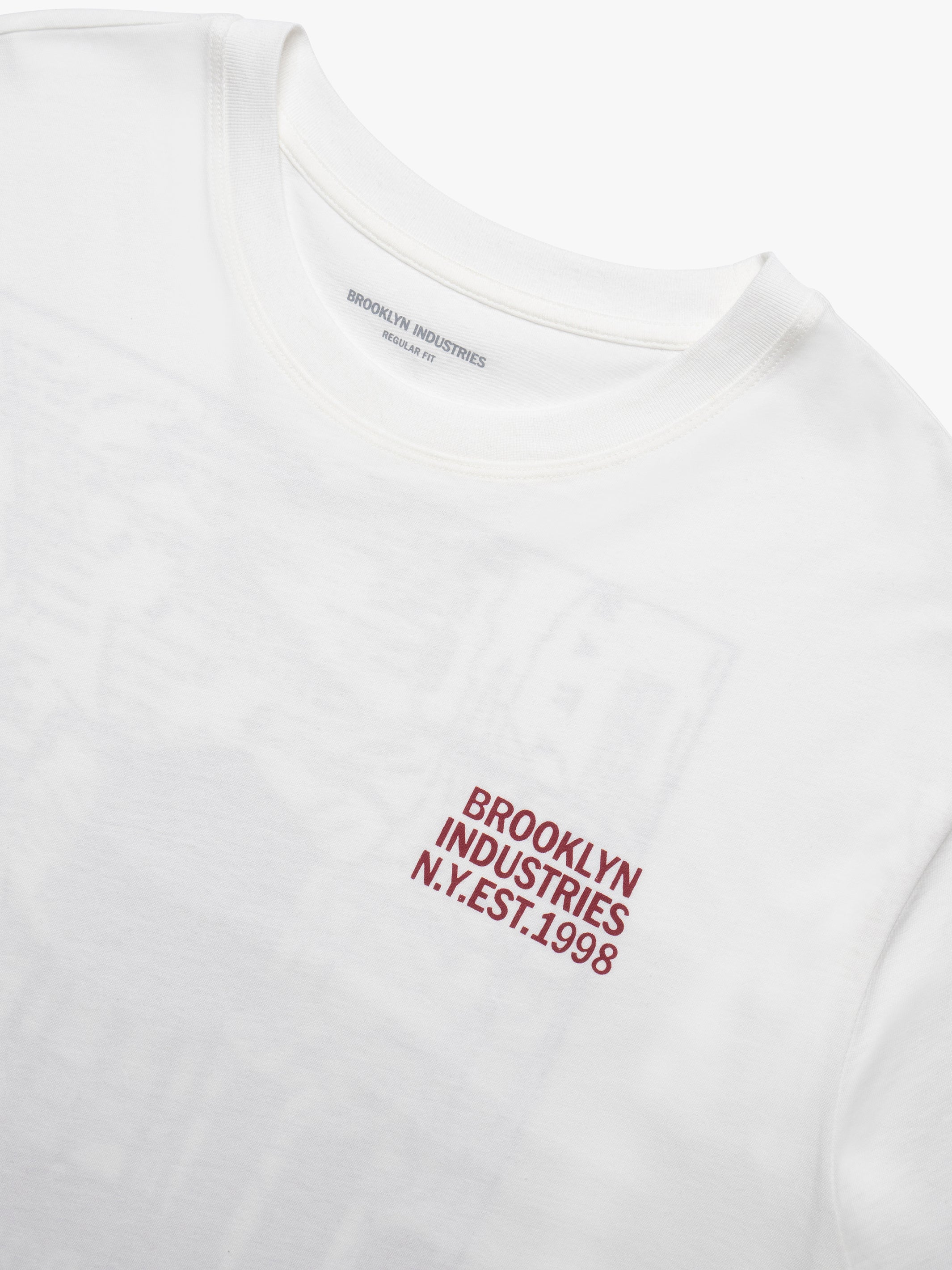 Men's Brooklyn T-Shirt In Antique White