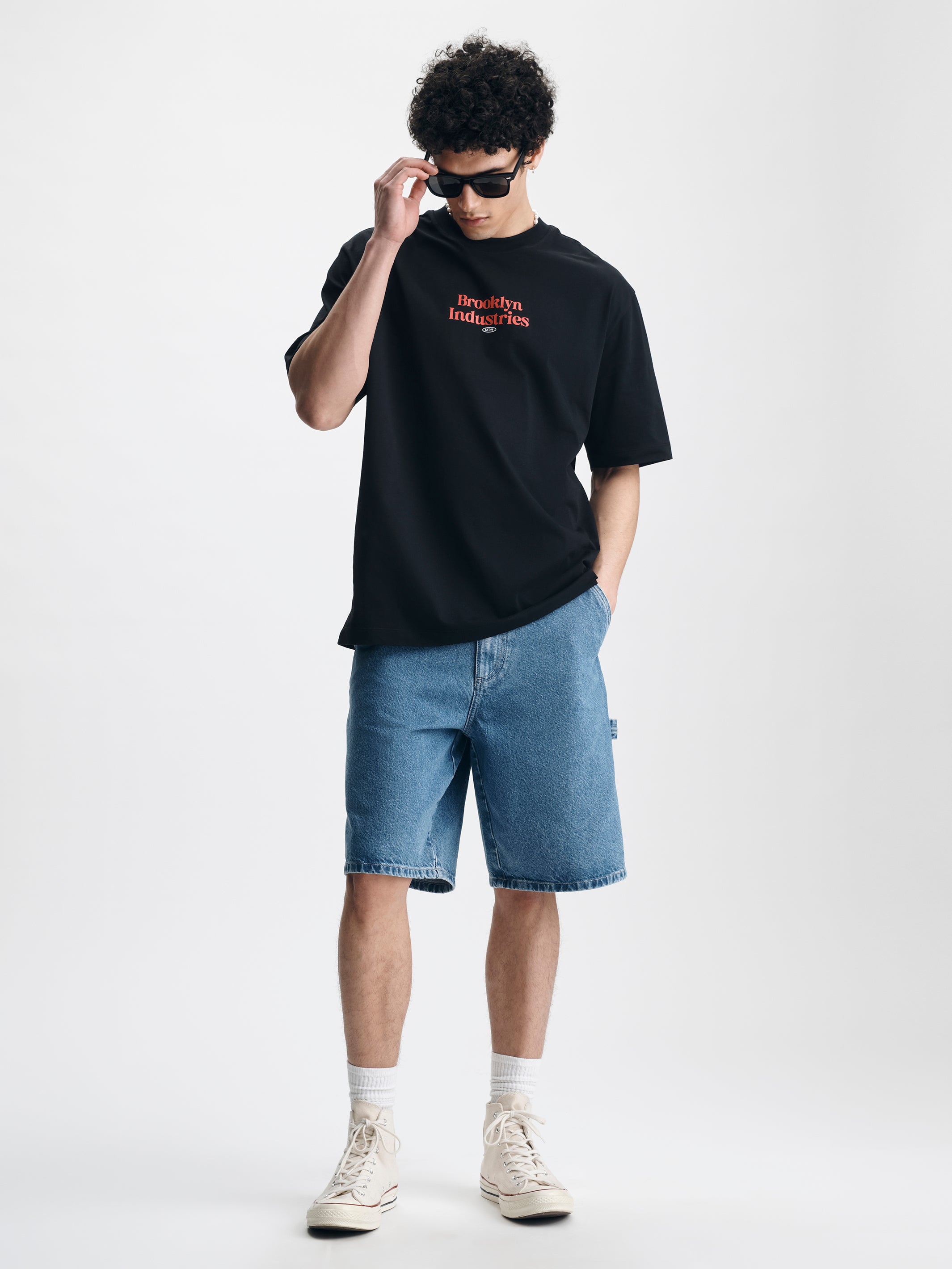 Men's Brooklyn Gaming T-Shirt in Black - BROOKLYN INDUSTRIES