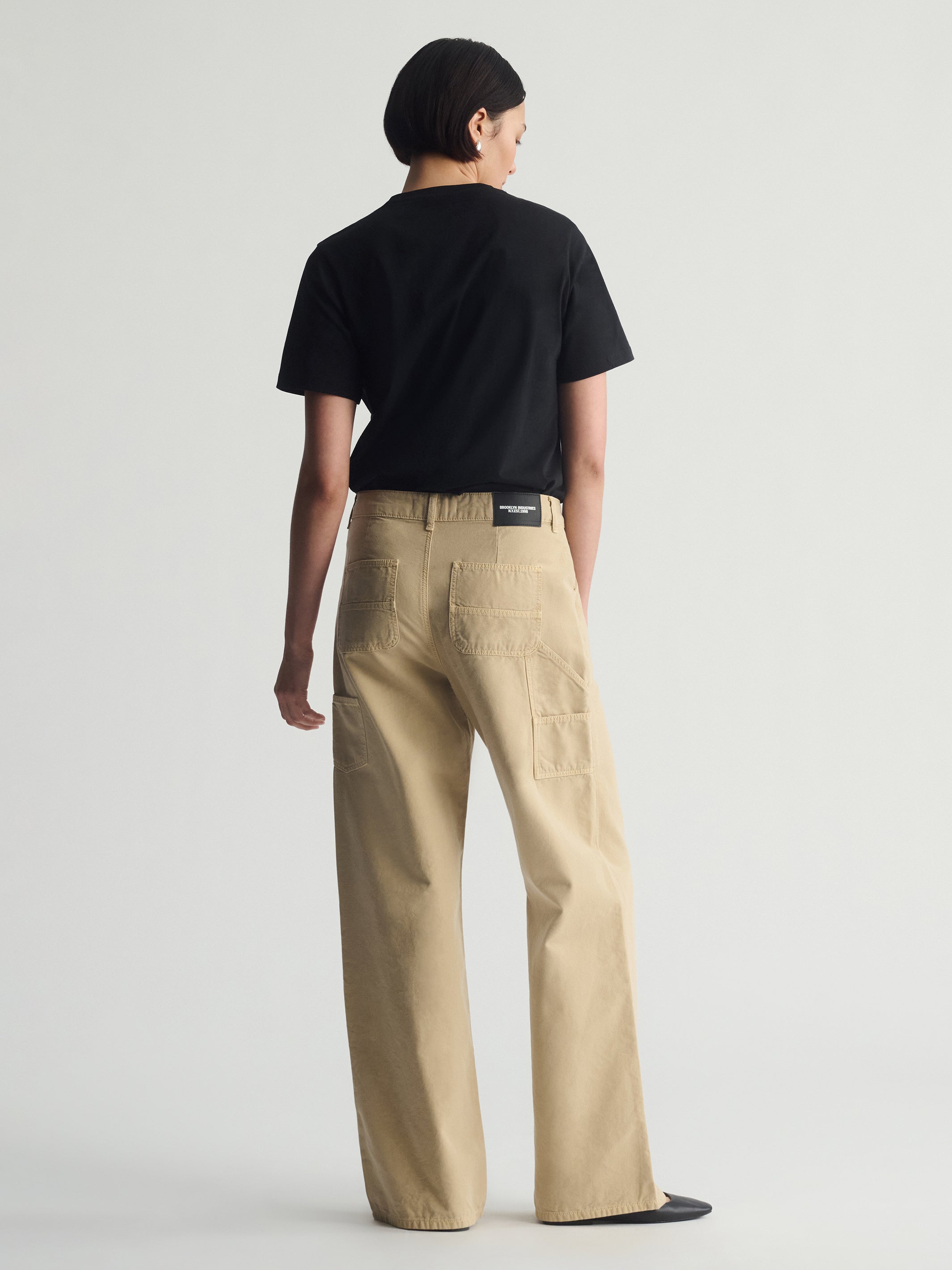 Women's Brooklyn Carpenter Pants In Incense - BROOKLYN INDUSTRIES