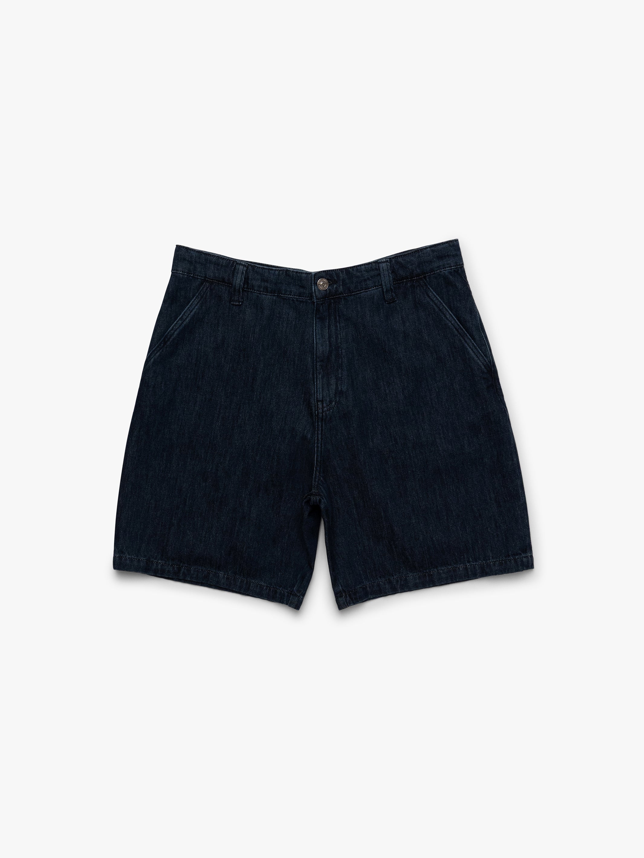 Men's Denim Shorts In Dark Indigo - BROOKLYN INDUSTRIES