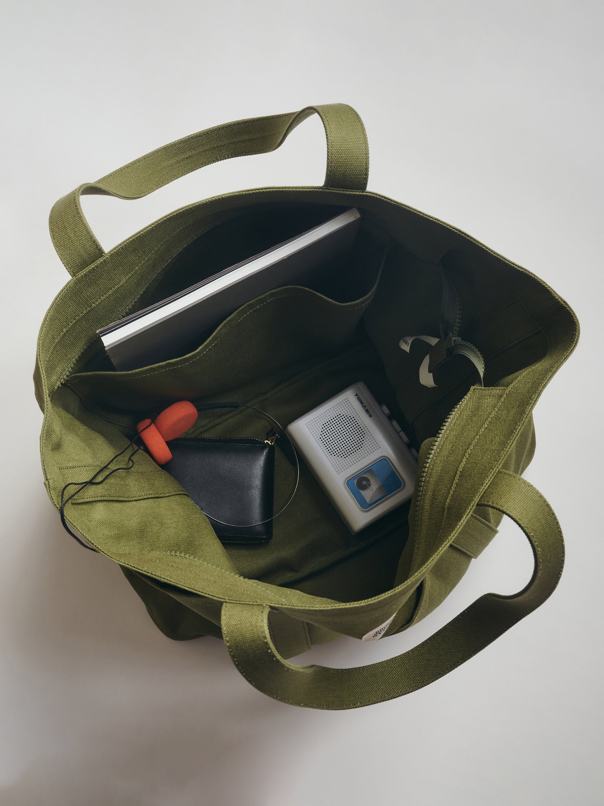 Brooklyn Tote Bag in Khaki - BROOKLYN INDUSTRIES