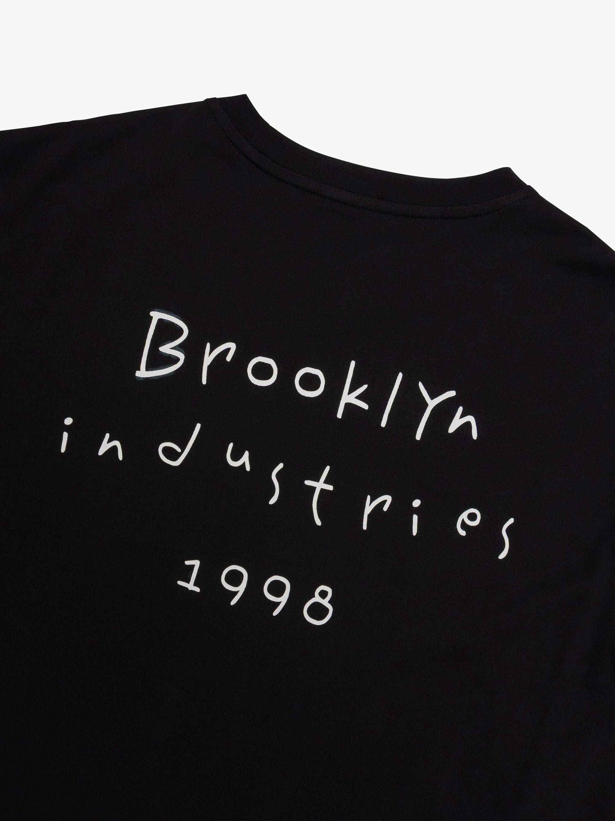 Men's Brooklyn Water Tower Graphic T-Shirt In Black - BROOKLYN INDUSTRIES