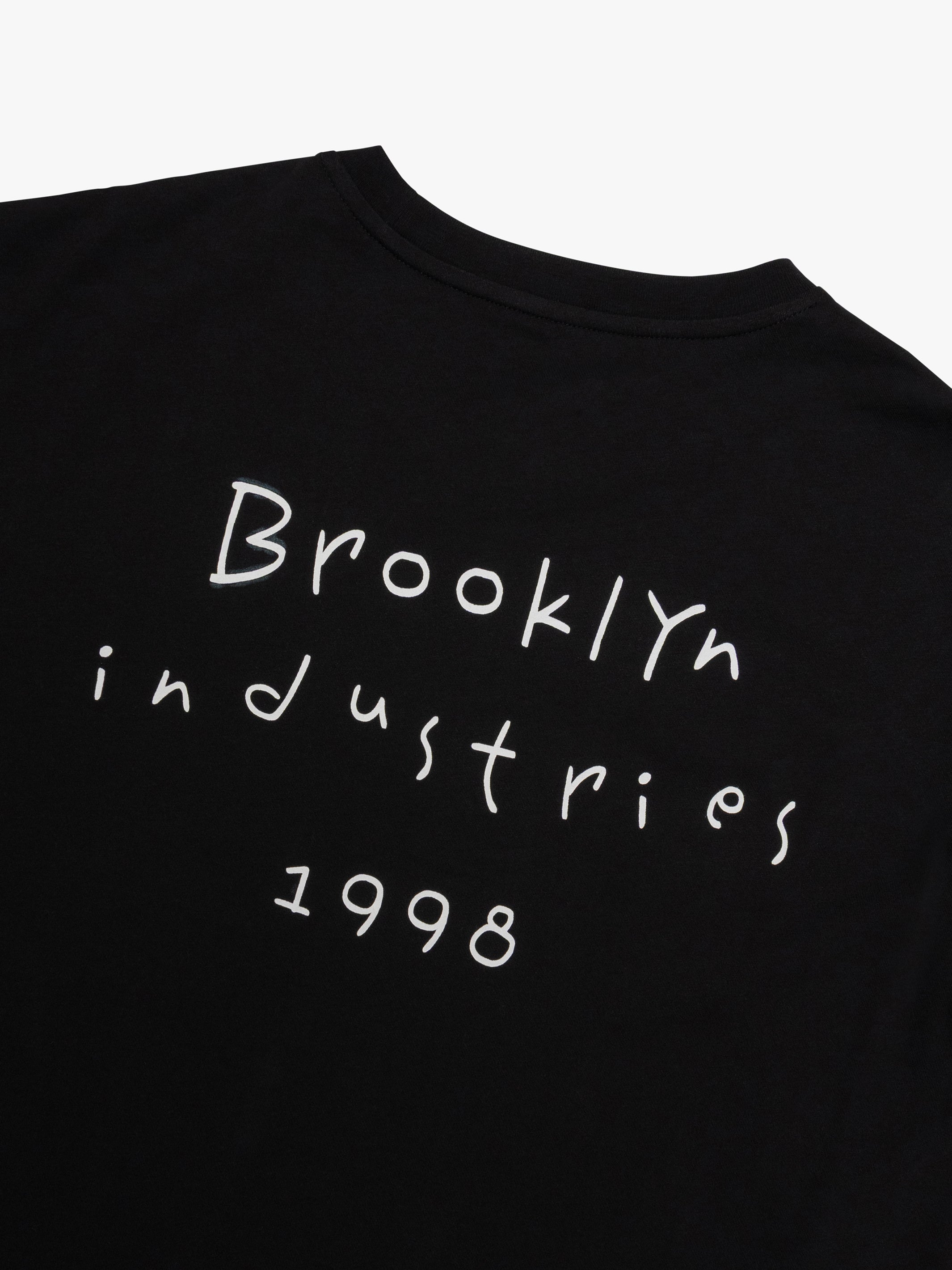 Men's Brooklyn Water Tower Graphic T-Shirt In Black - BROOKLYN INDUSTRIES