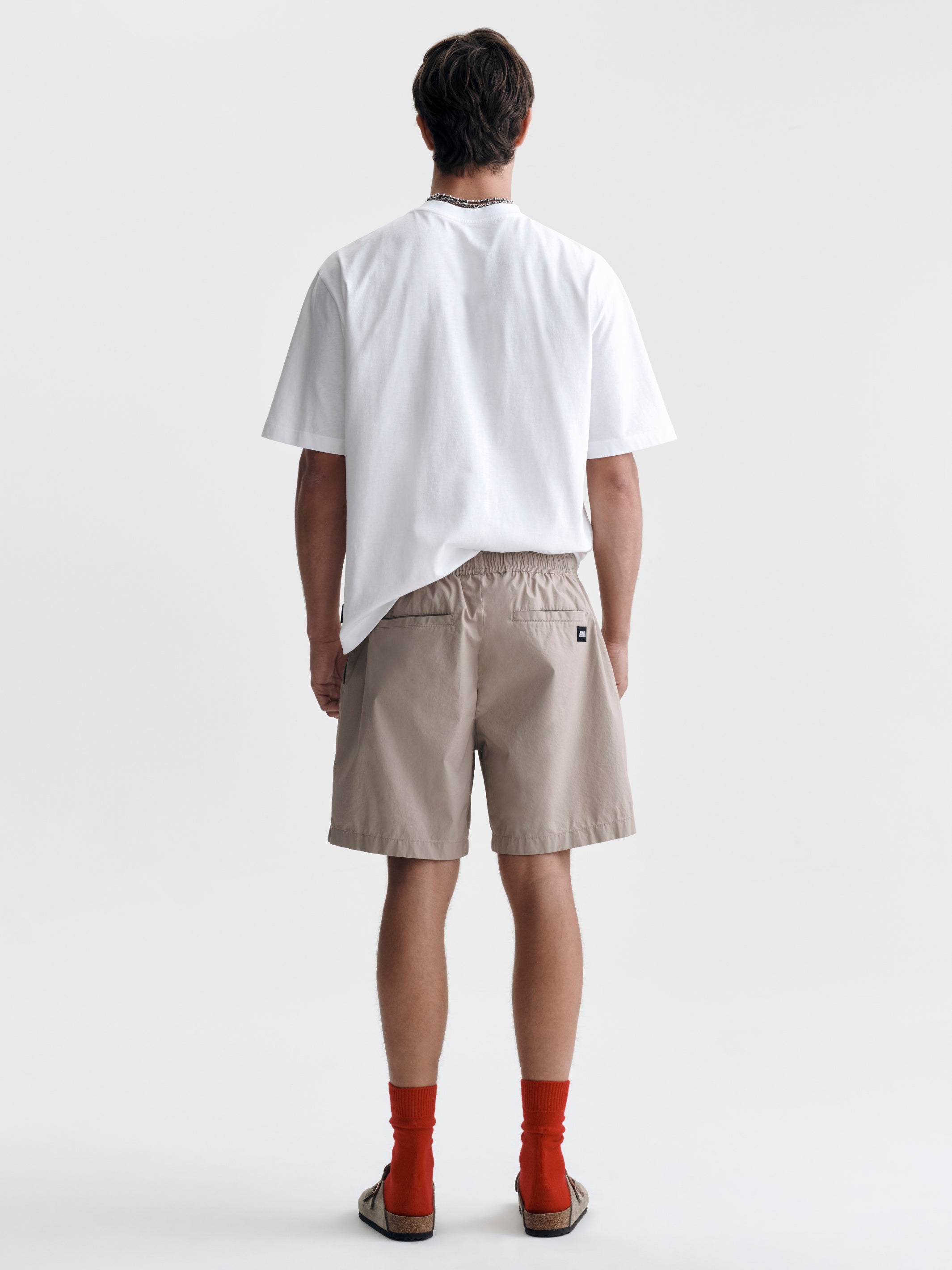 Men's Basic Shorts in Shitake - BROOKLYN INDUSTRIES