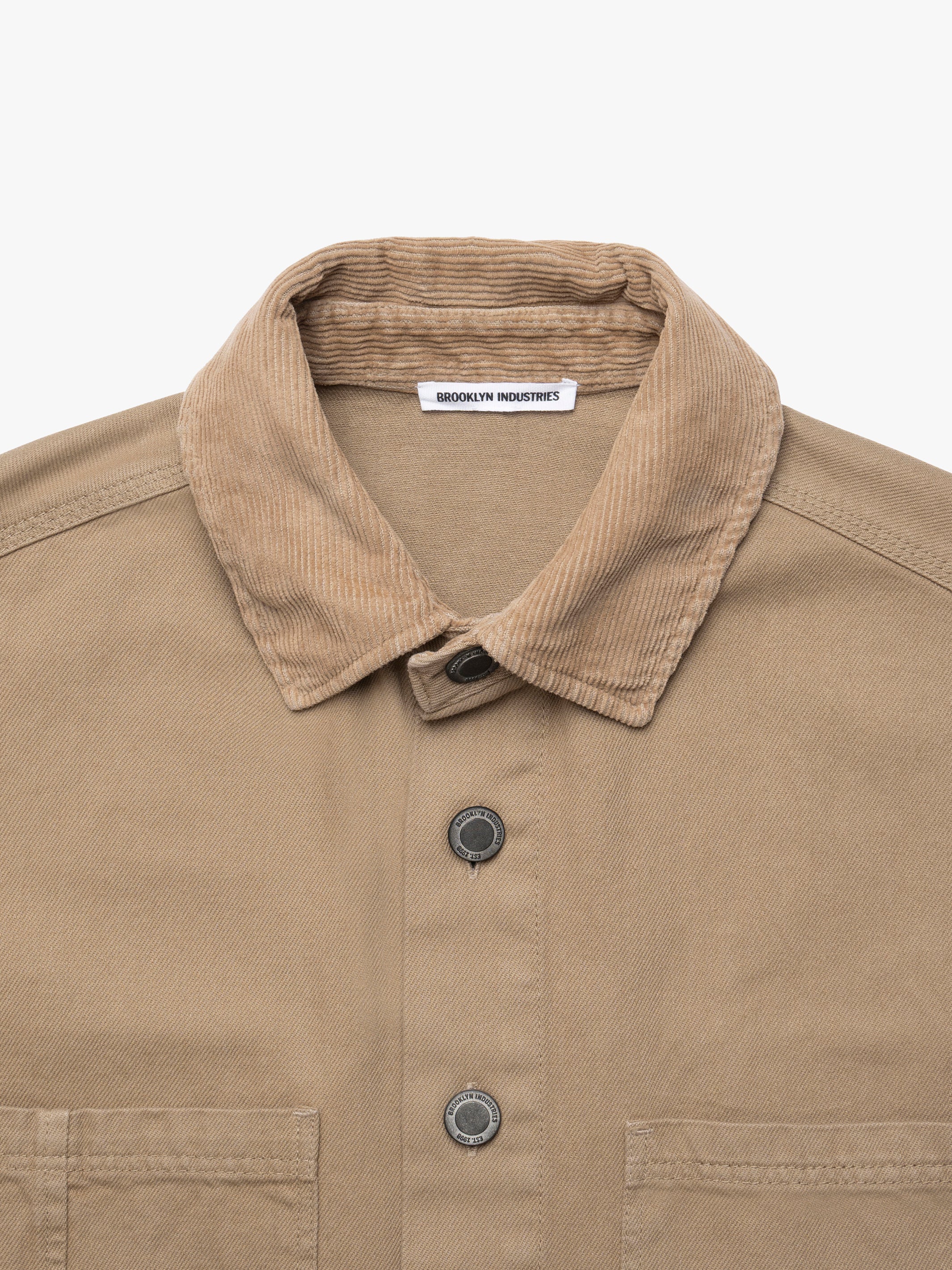 Women's Overshirt in Kelp - BROOKLYN INDUSTRIES