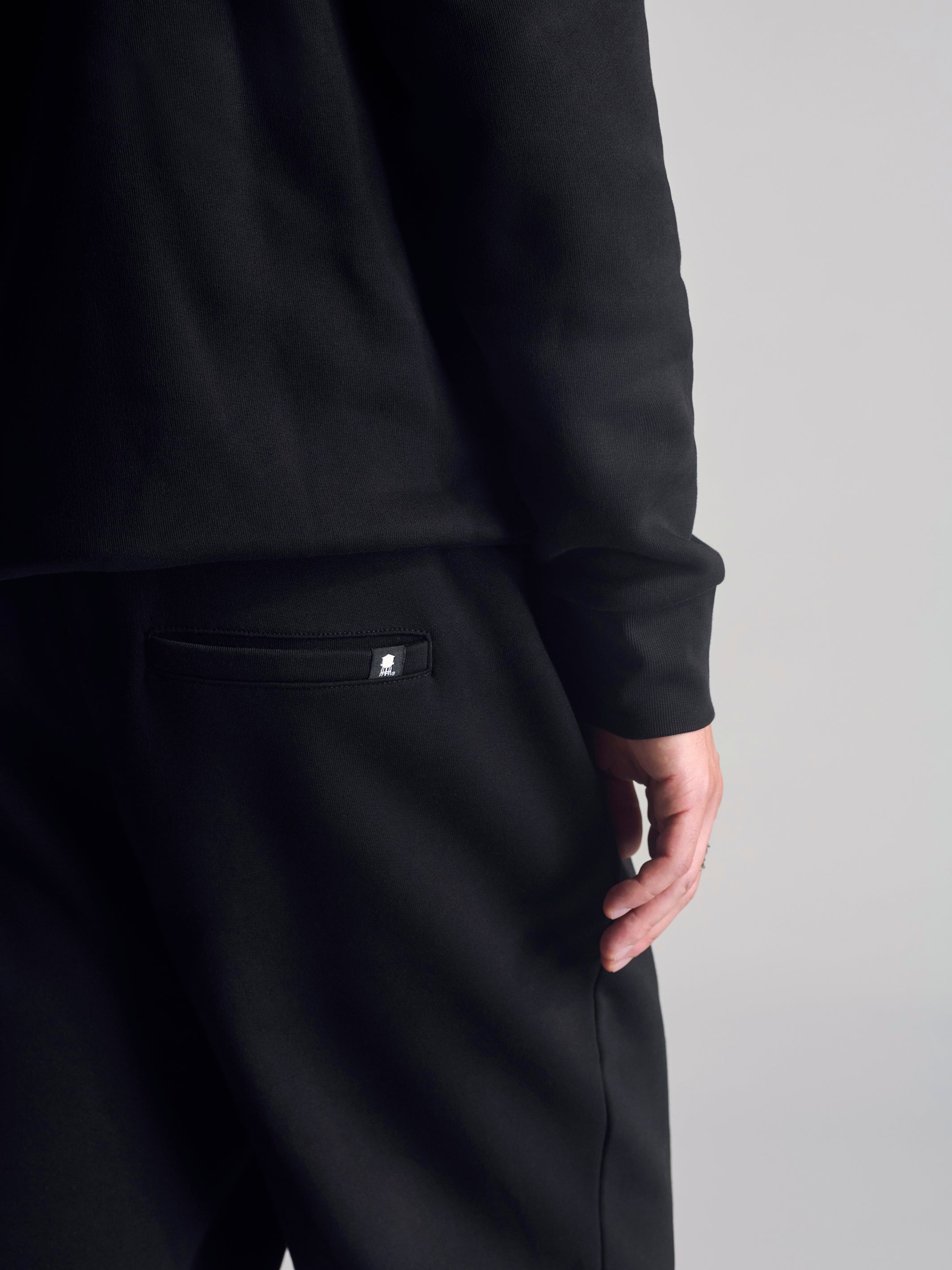 Men's Sweatpants In Black - BROOKLYN INDUSTRIES