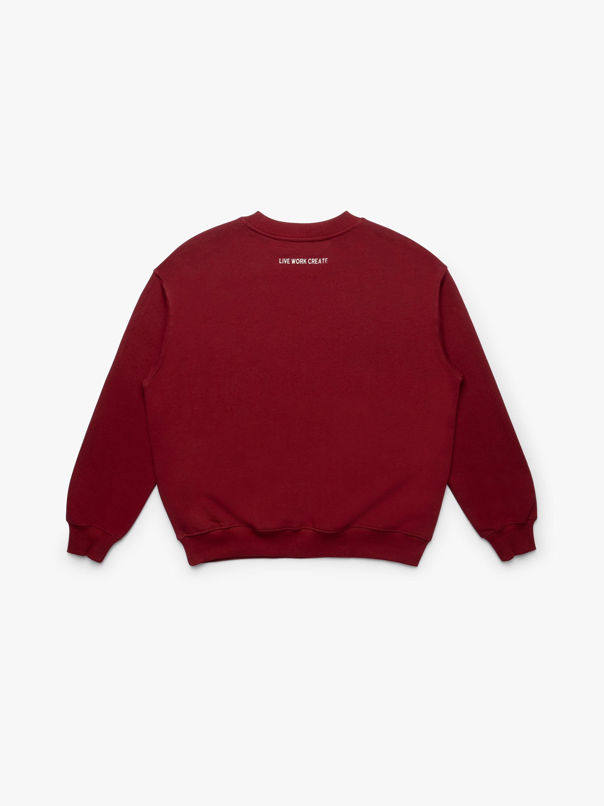 Women's Brooklyn 1988 Sweatshirt in Biking Red - BROOKLYN INDUSTRIES