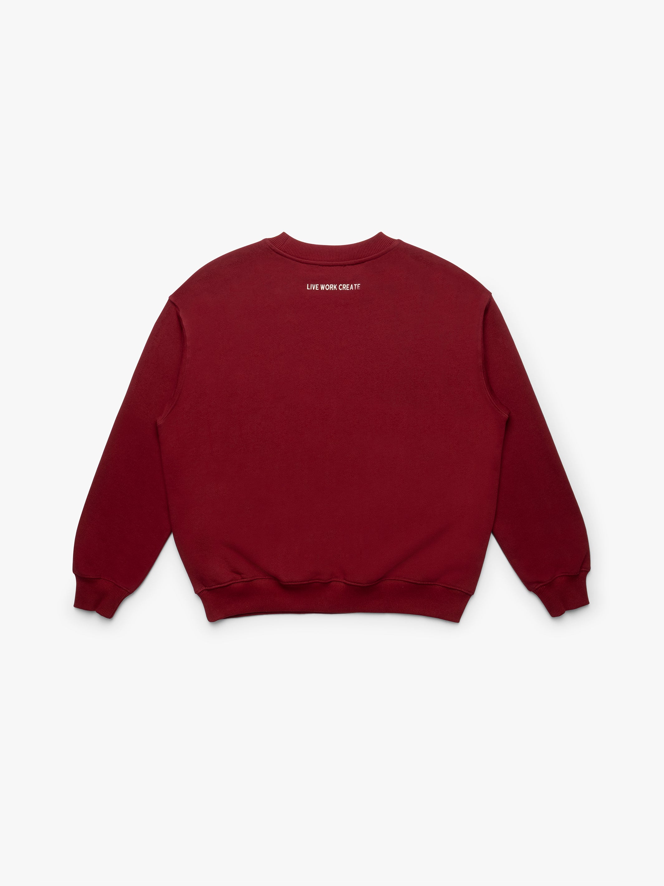 Women's Brooklyn 1988 Sweatshirt in Biking Red - BROOKLYN INDUSTRIES