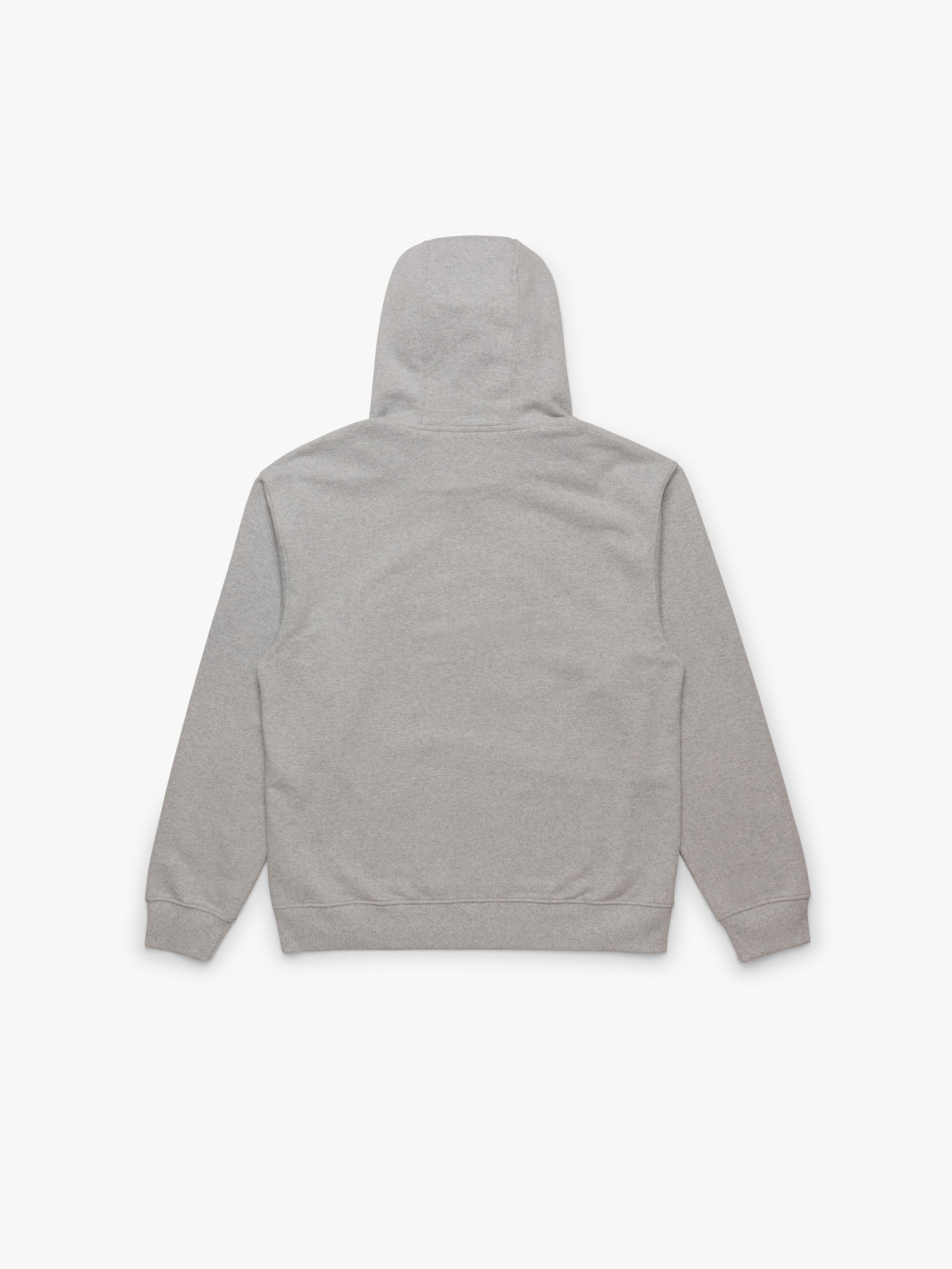 Men's Brooklyn Hooded Sweatshirt In Light Grey Melange - BROOKLYN INDUSTRIES
