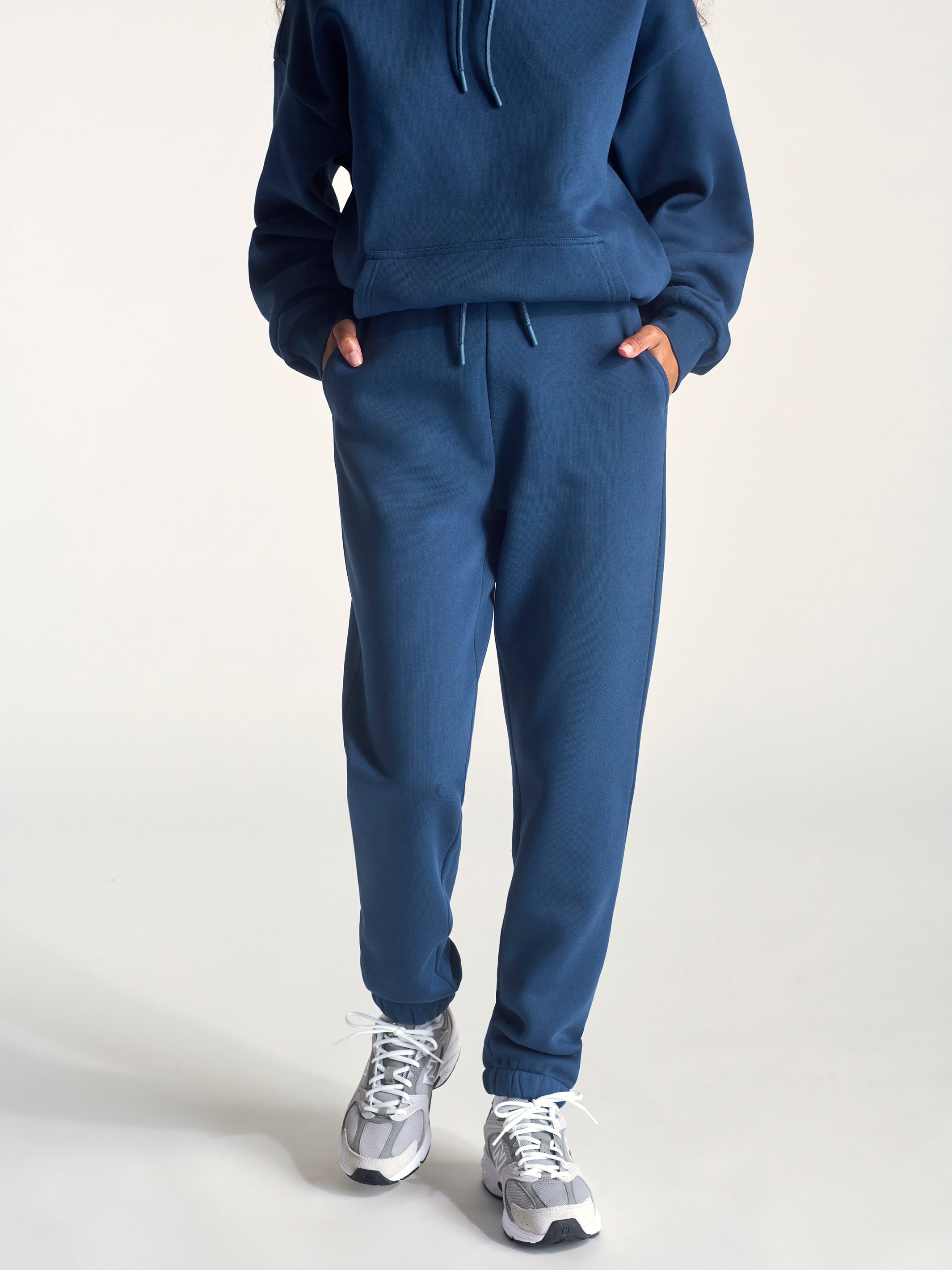 Women's Morgan Sweatpants In Dark Denim - BROOKLYN INDUSTRIES