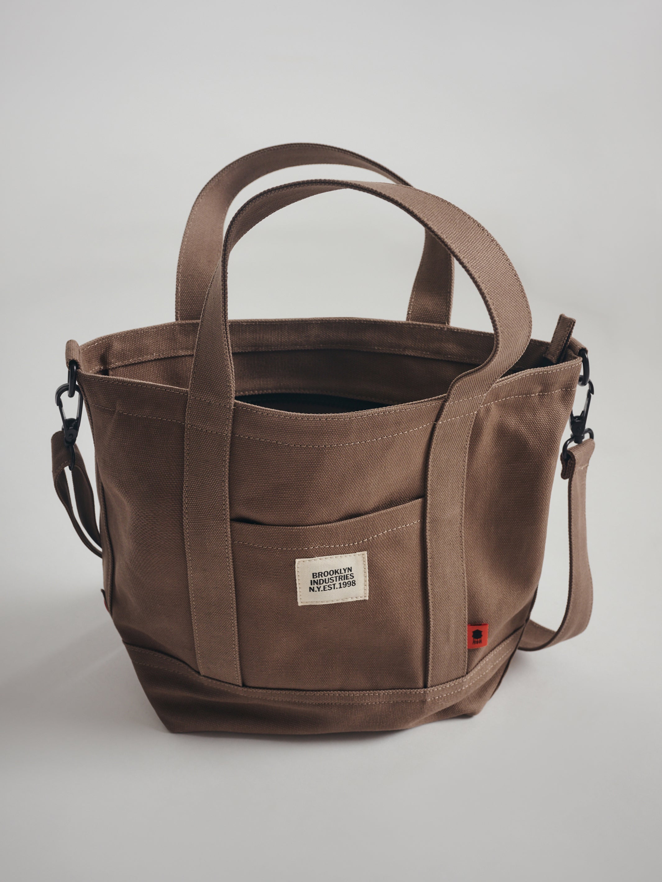 Brooklyn Crossbody Tote Bag in Brown - BROOKLYN INDUSTRIES