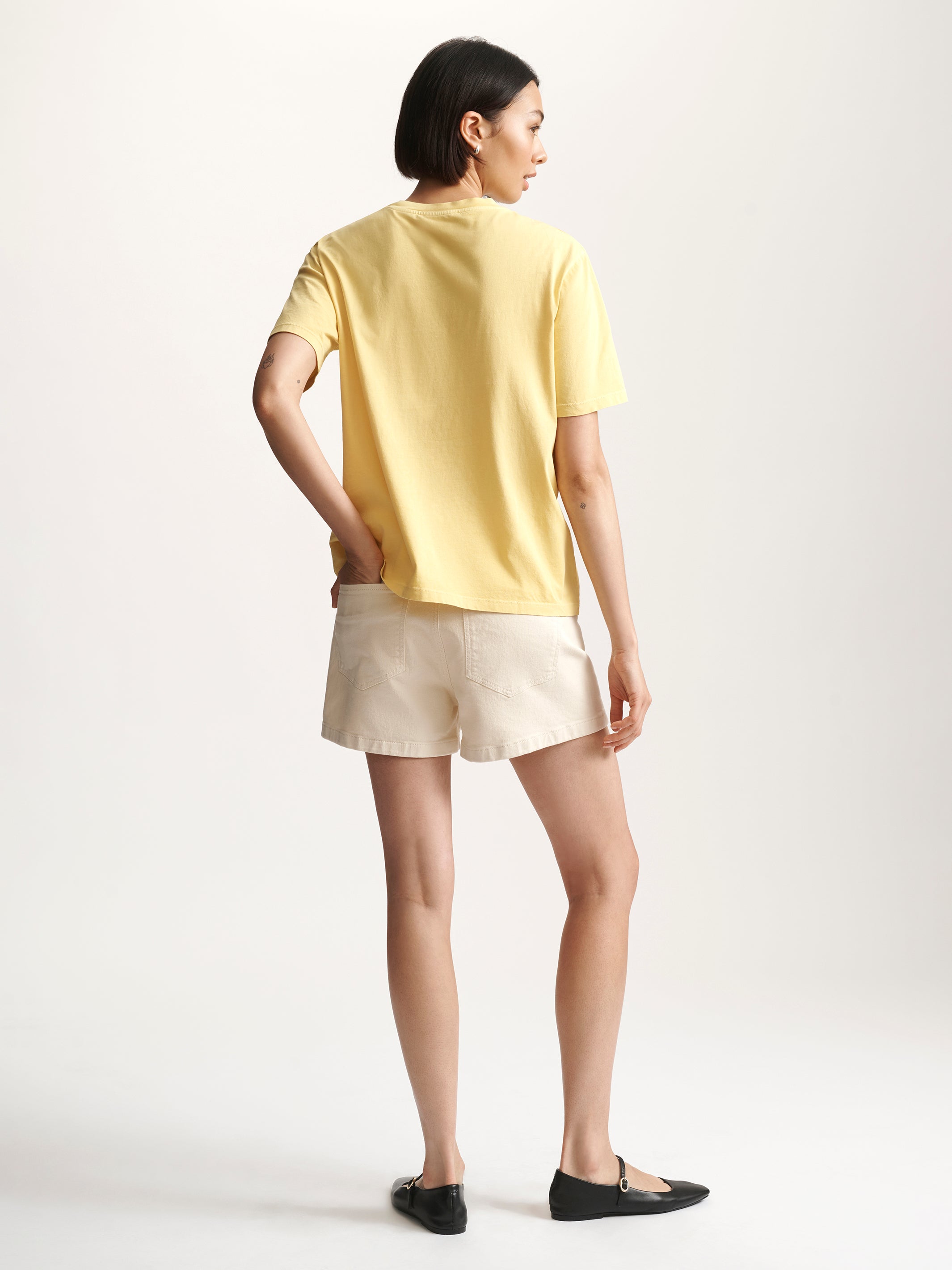 Women's Brooklyn Industries Graphic T-Shirt In Dusky Citron - BROOKLYN INDUSTRIES