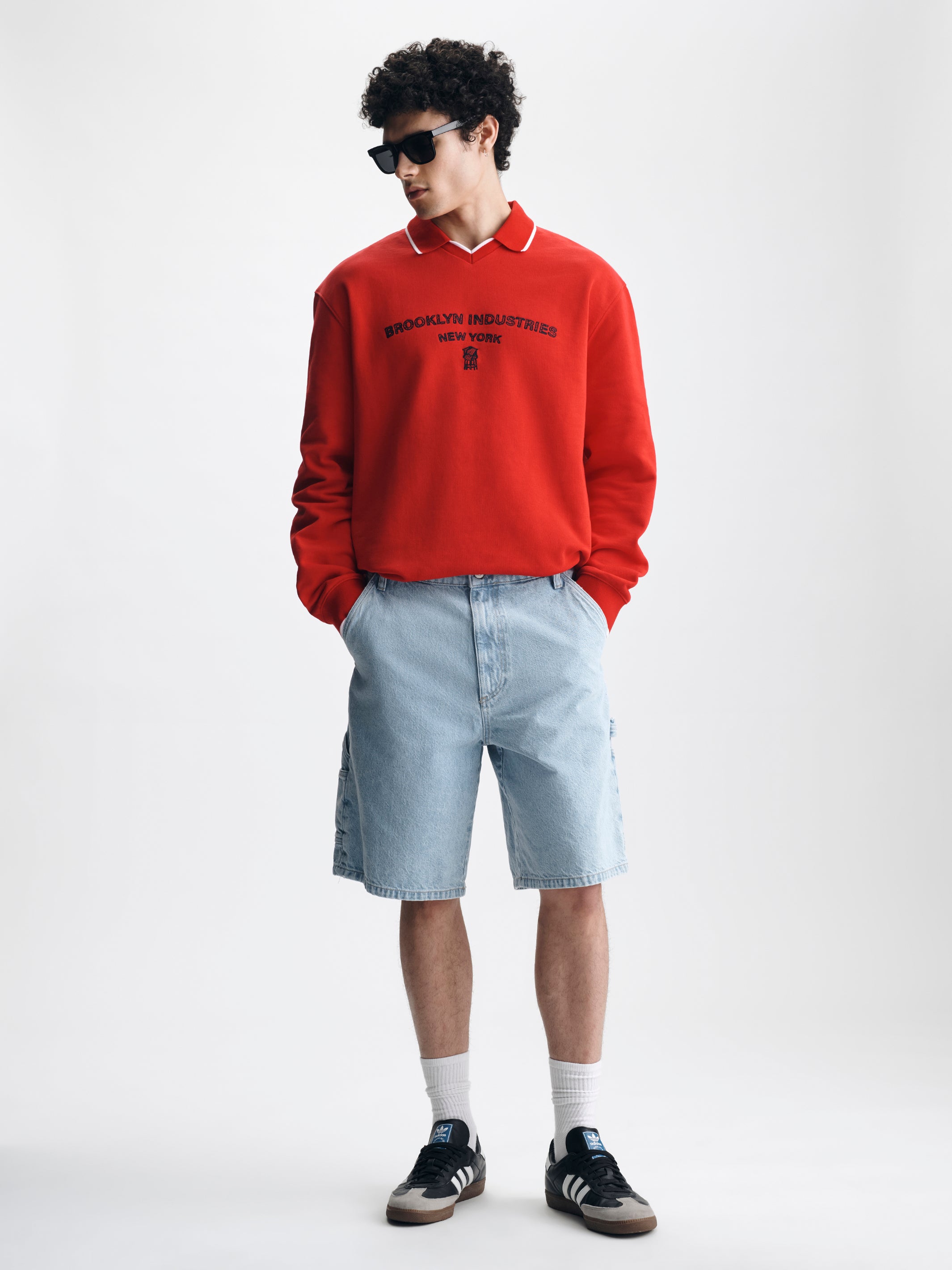 Men's Williamsburg Carpenter Shorts in Light Everyday Denim