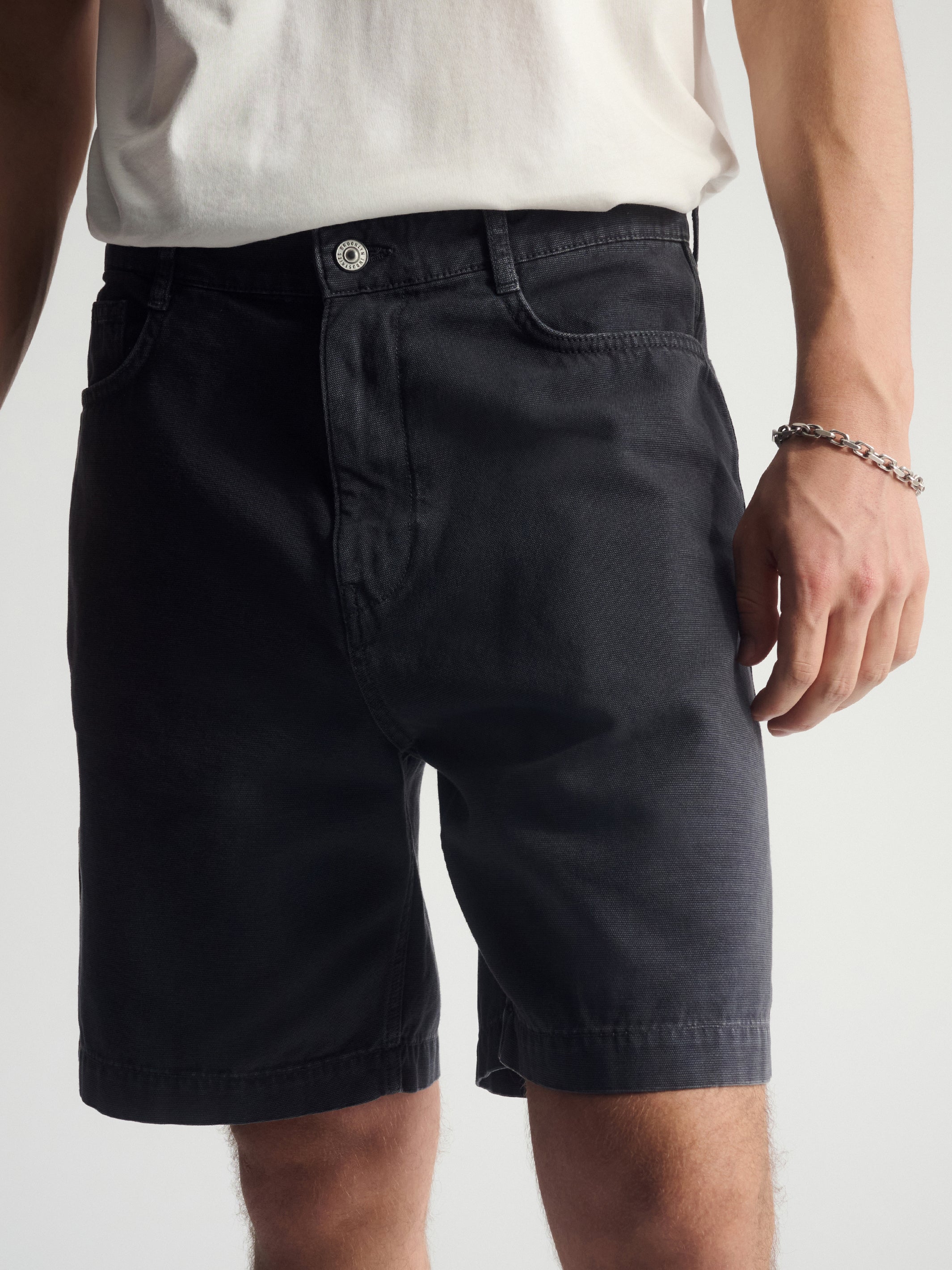 Men's Brooklyn Woven Shorts In Quiet Shade - BROOKLYN INDUSTRIES