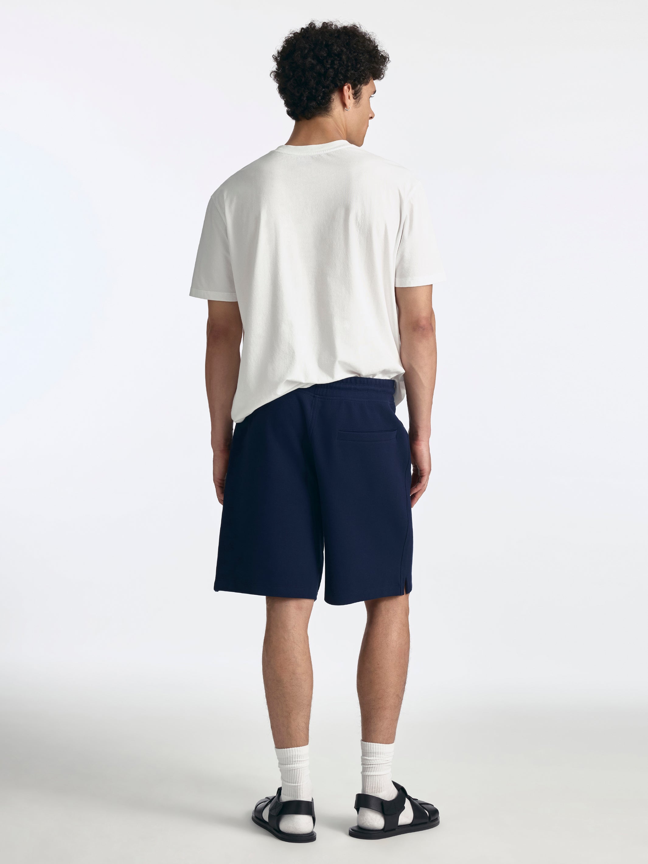 Men's Woven Shorts in Black Iris - BROOKLYN INDUSTRIES