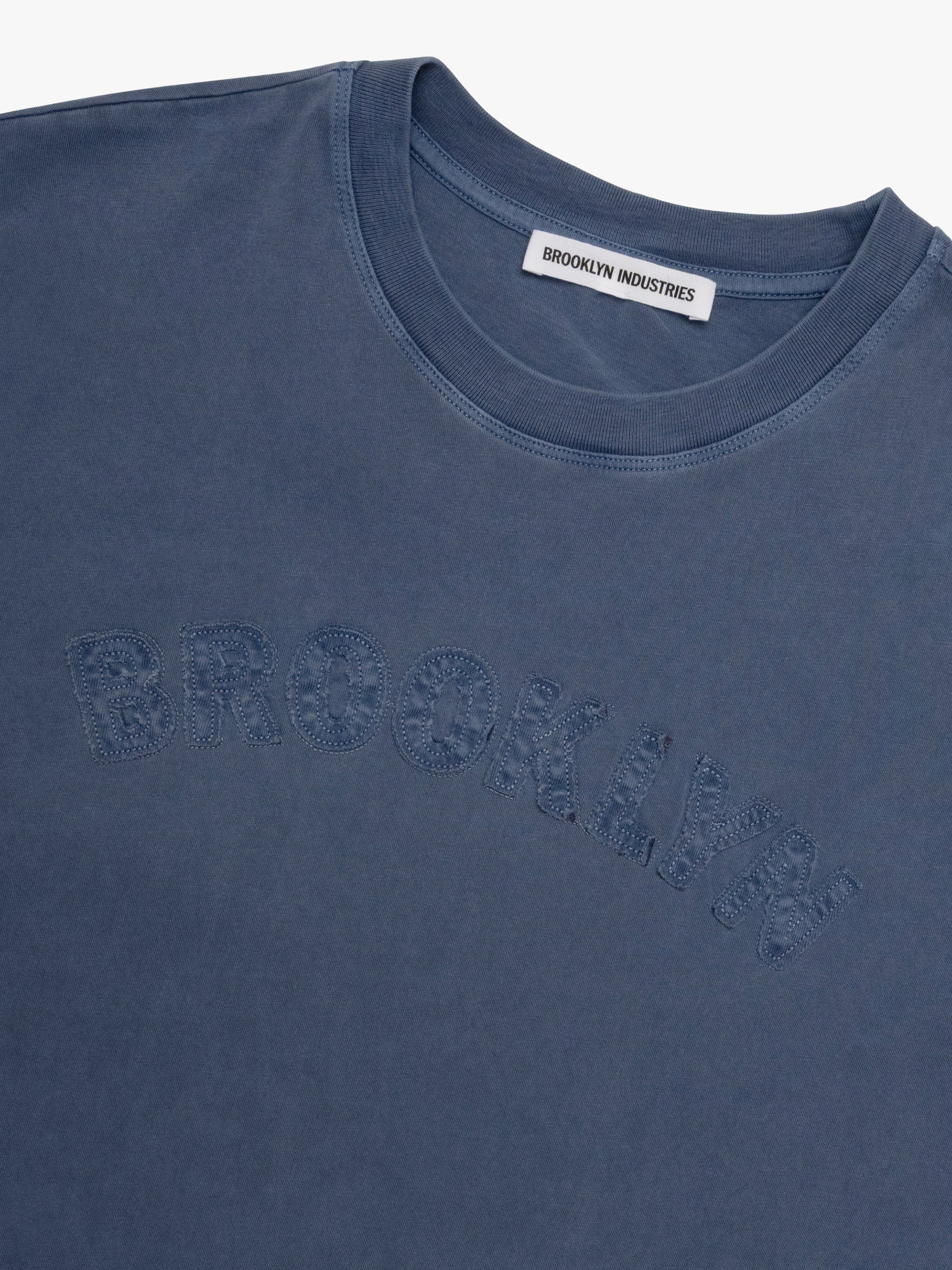 Men's Brooklyn Graphic T-Shirt In Medieval Blue - BROOKLYN INDUSTRIES