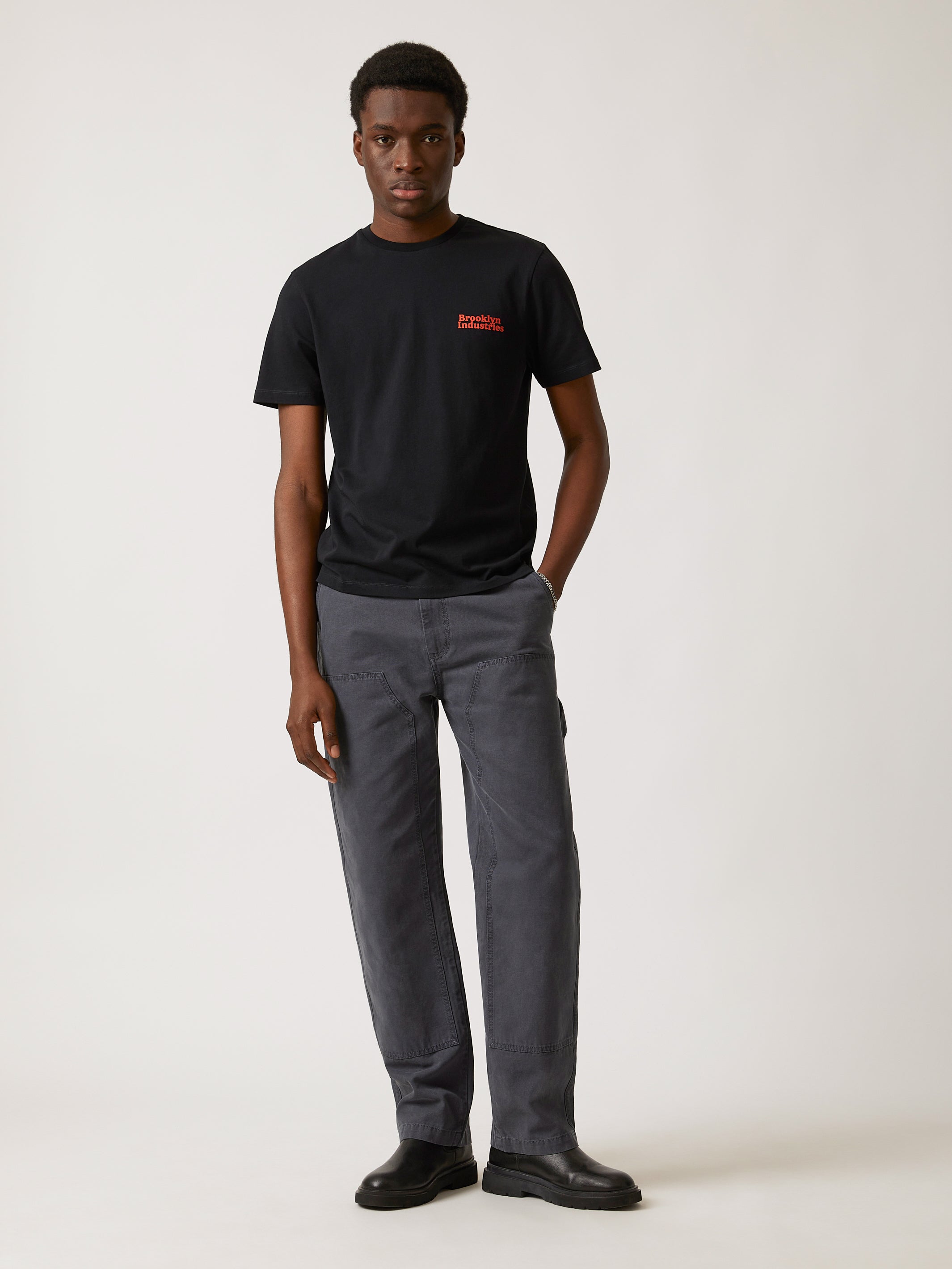 Men's Carpenter Pants in Asphalt - BROOKLYN INDUSTRIES