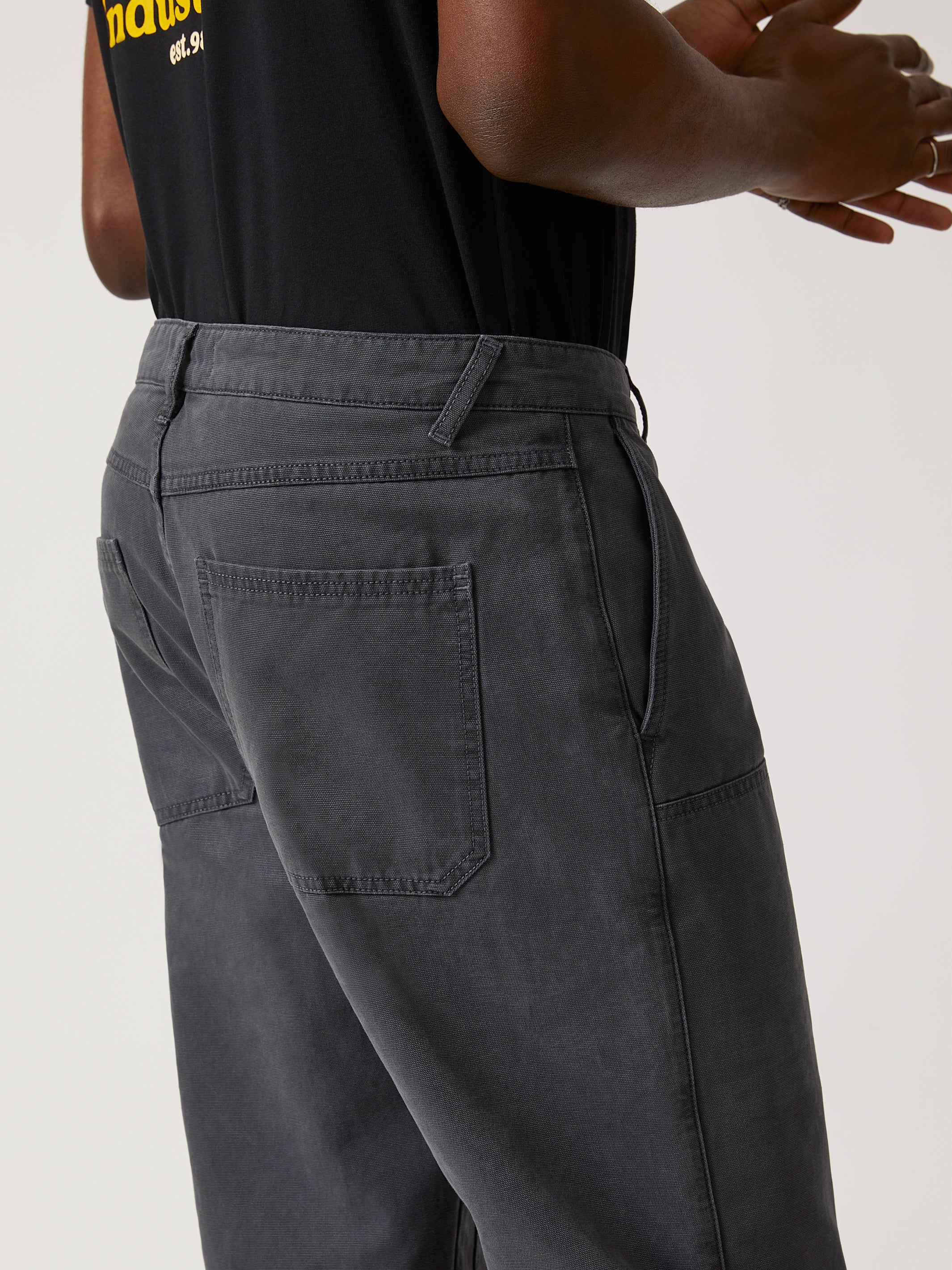 Men's Carpenter Pants in Asphalt - BROOKLYN INDUSTRIES