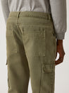 Men's Cargo Pants in Deep Lichen Green - BROOKLYN INDUSTRIES